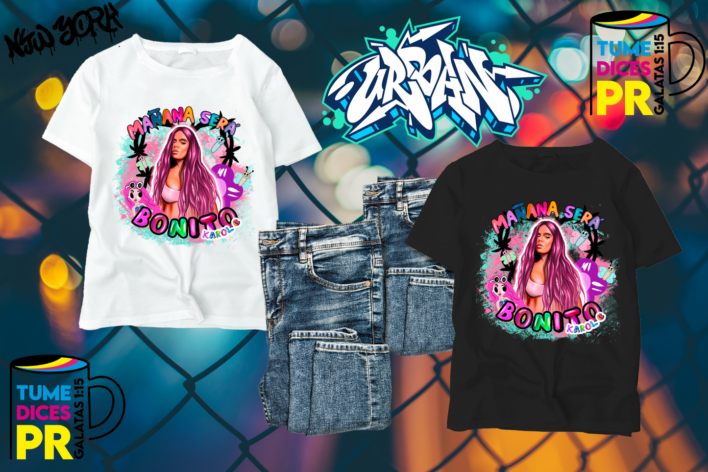 Camiseta URBANOS 8