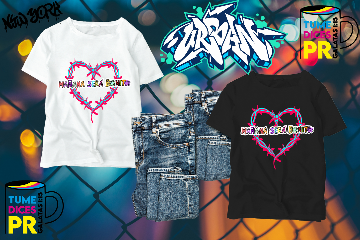 Camiseta URBANOS 8