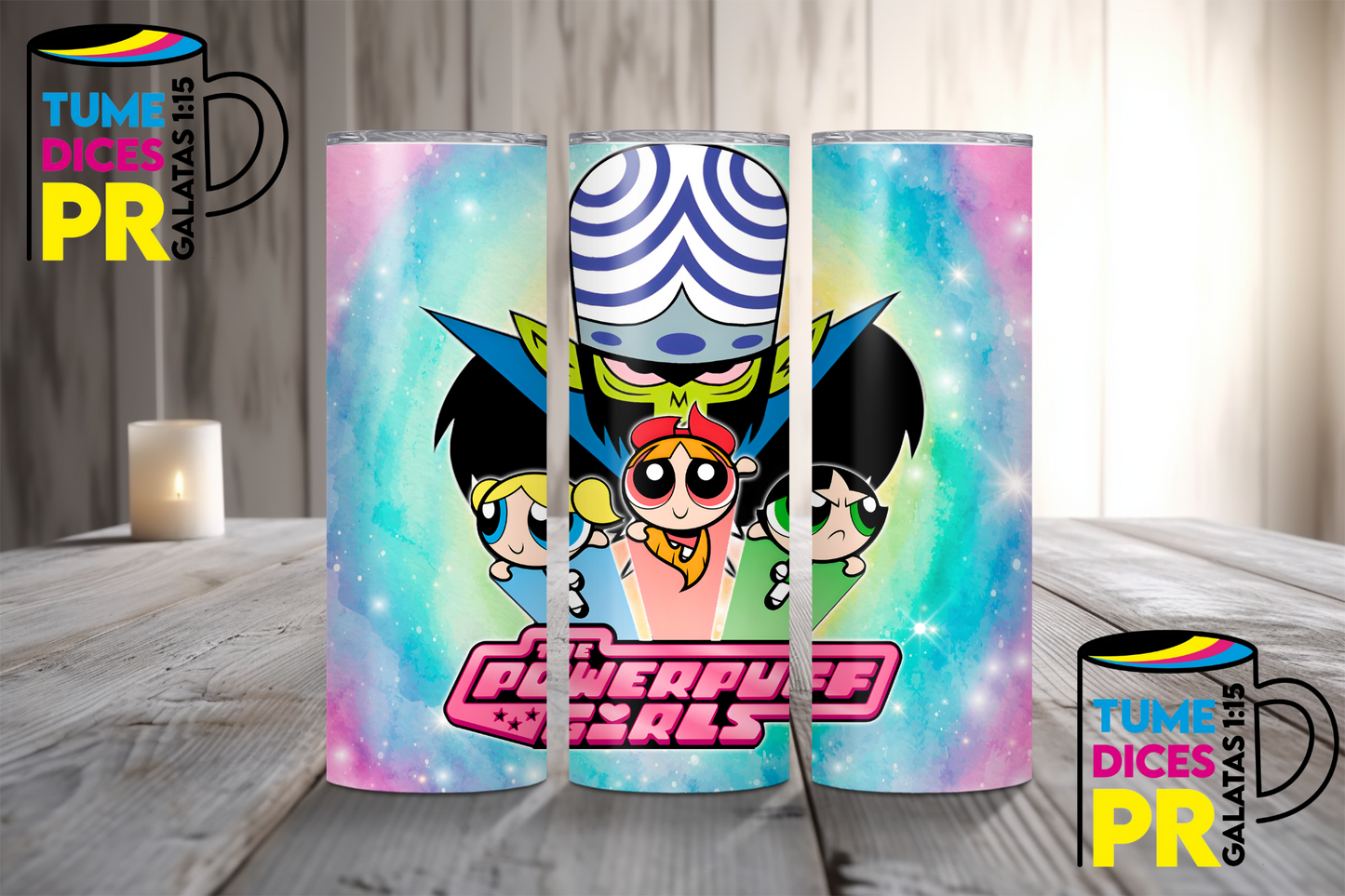 POWERPUFF GIRLS Skinny Tumbler