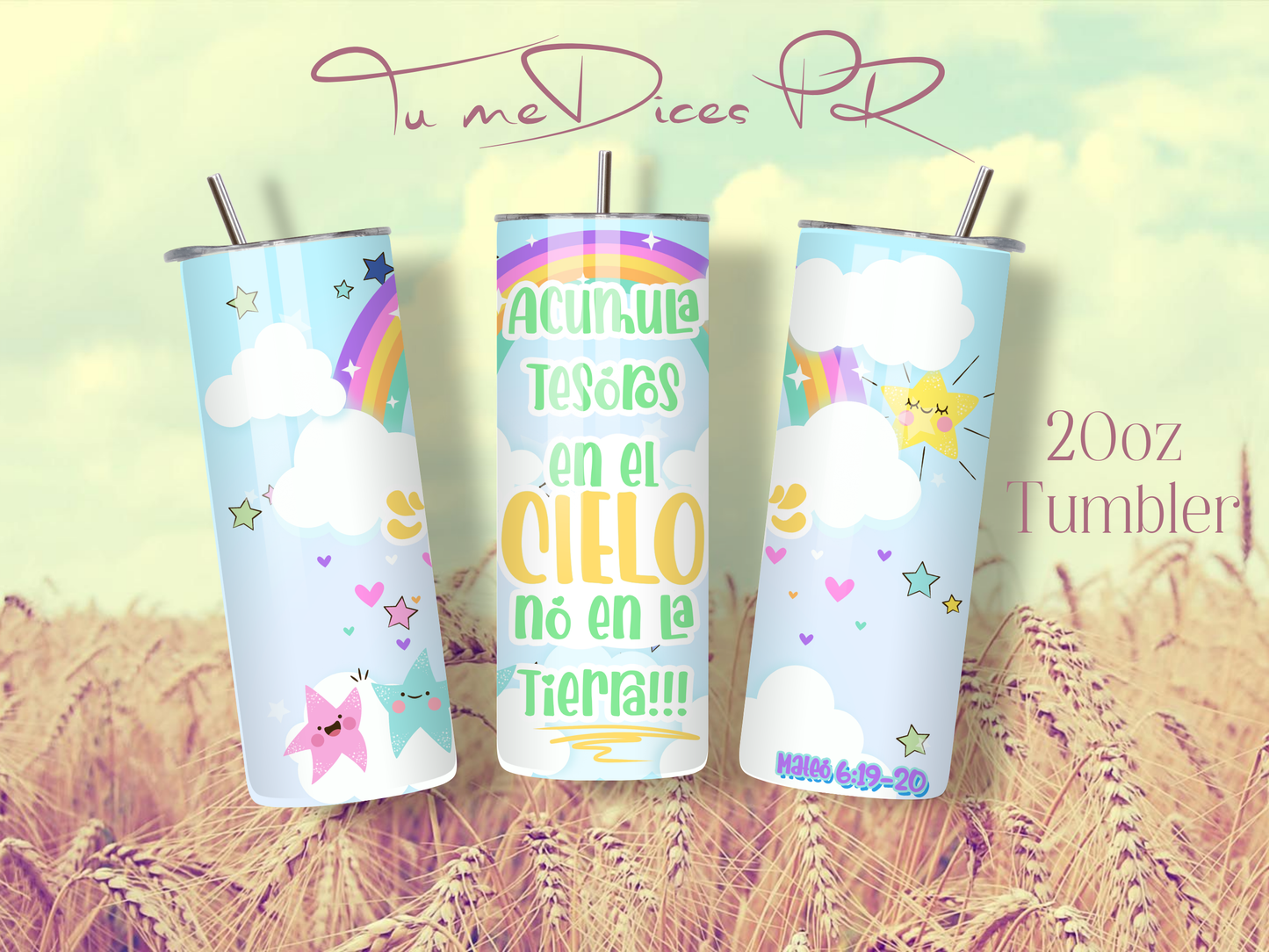 CRISTIANOS Skinny Tumbler