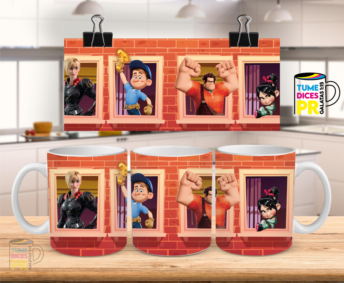 Taza Wreck-it Ralph
