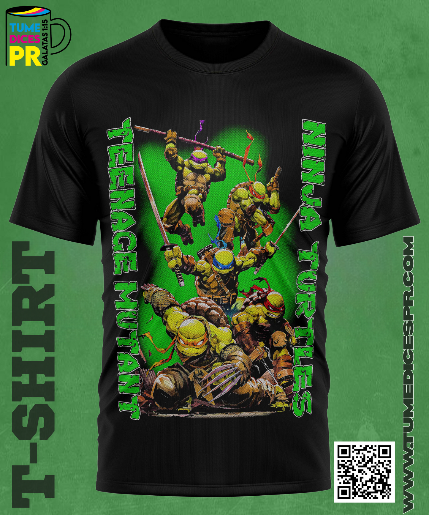 Camiseta NINJA TURTLES