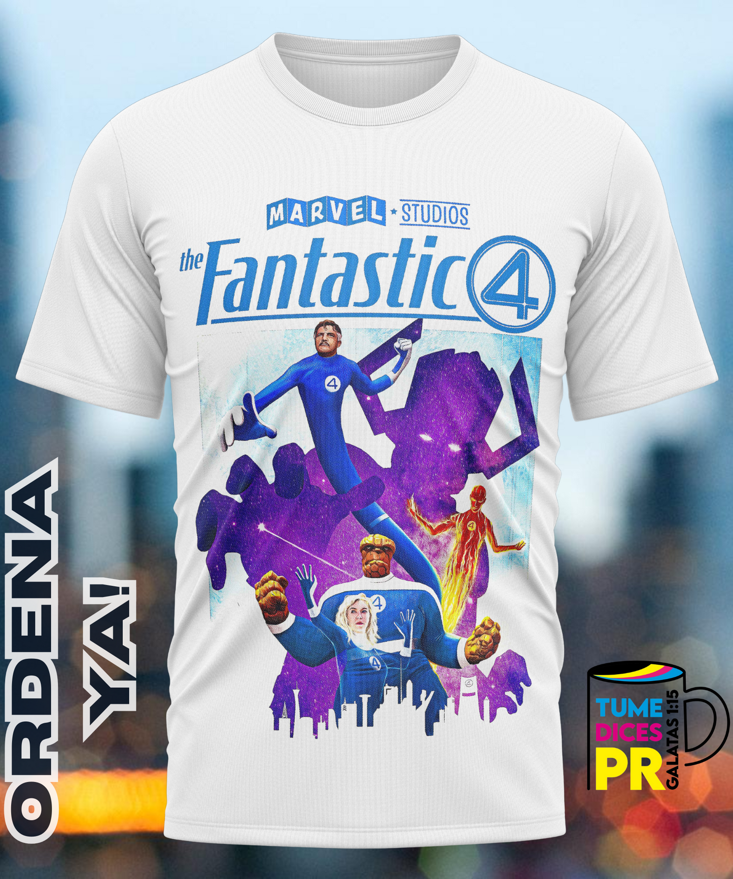 Camiseta 4 Fantasticos