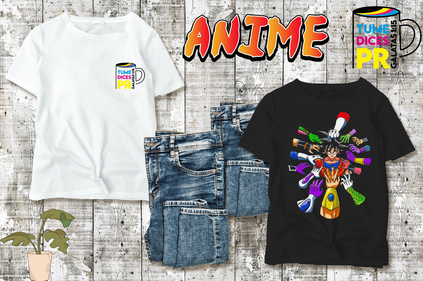 Camiseta ANIME