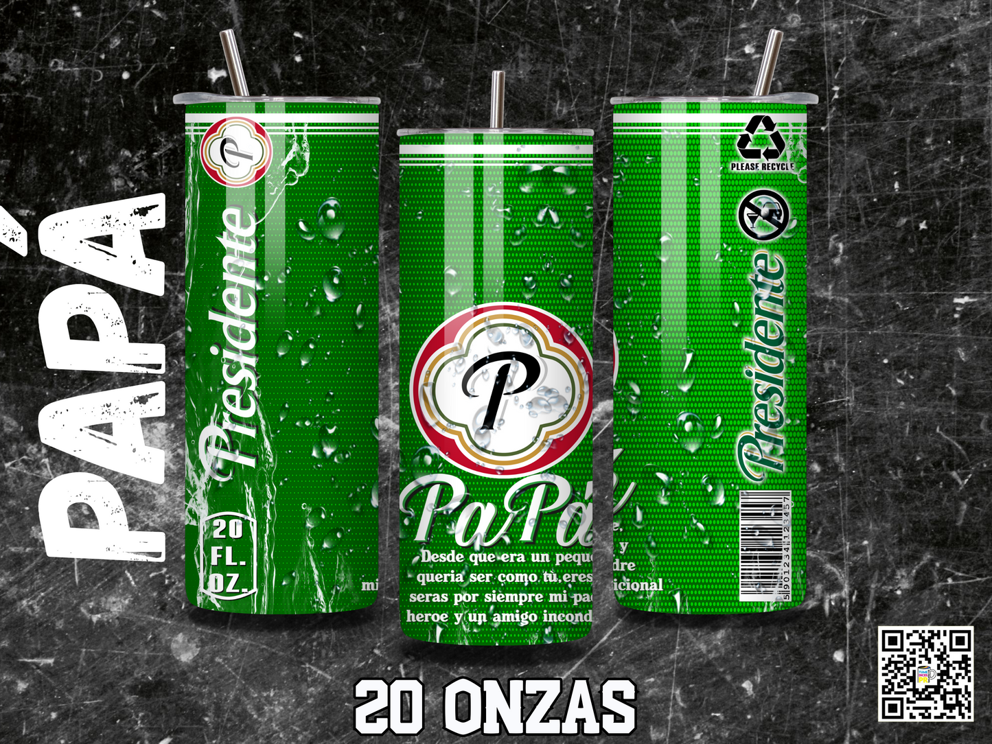 PADRES Skinny Tumbler