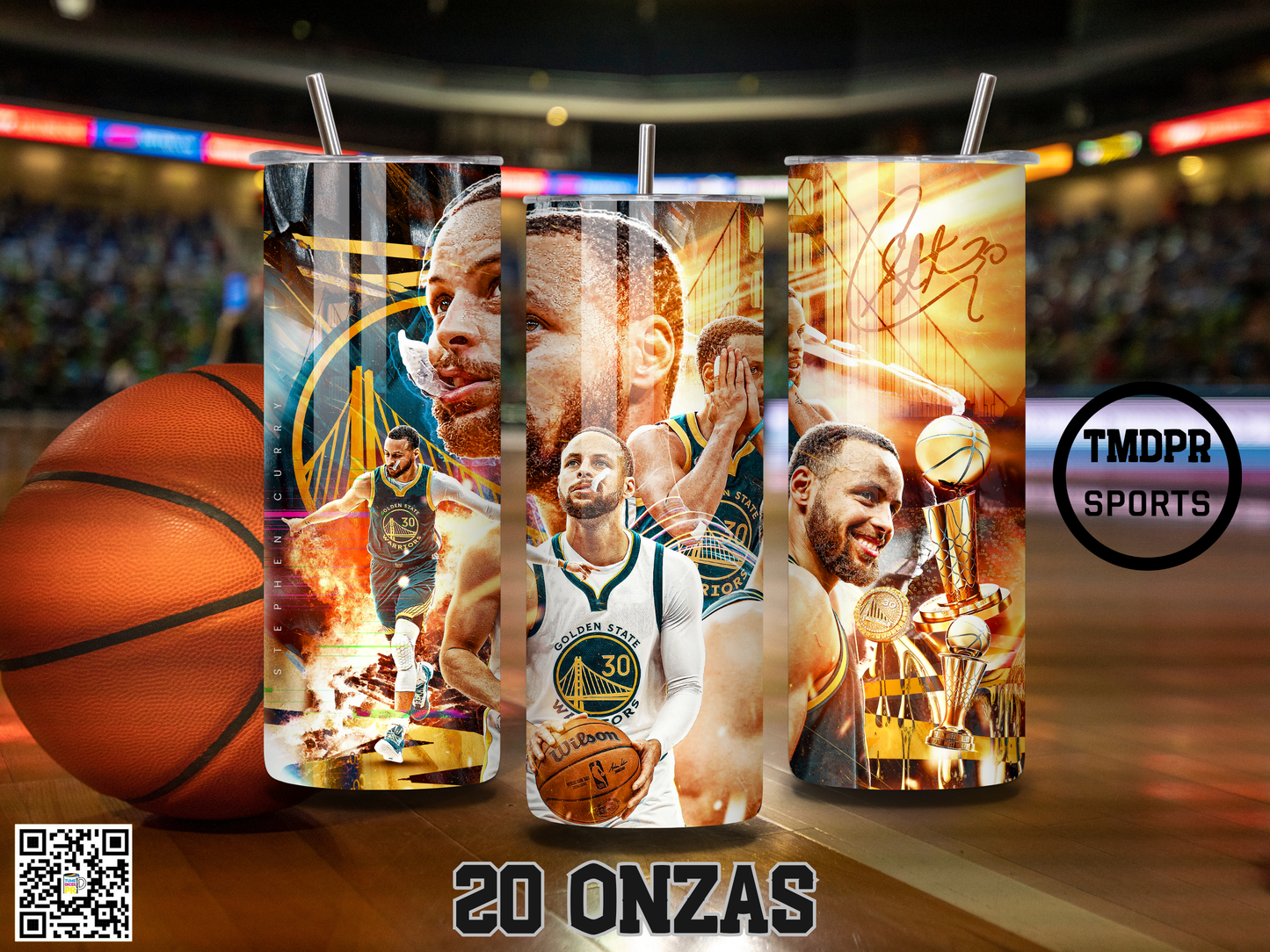 BALONCESTO 3 Skinny Tumbler