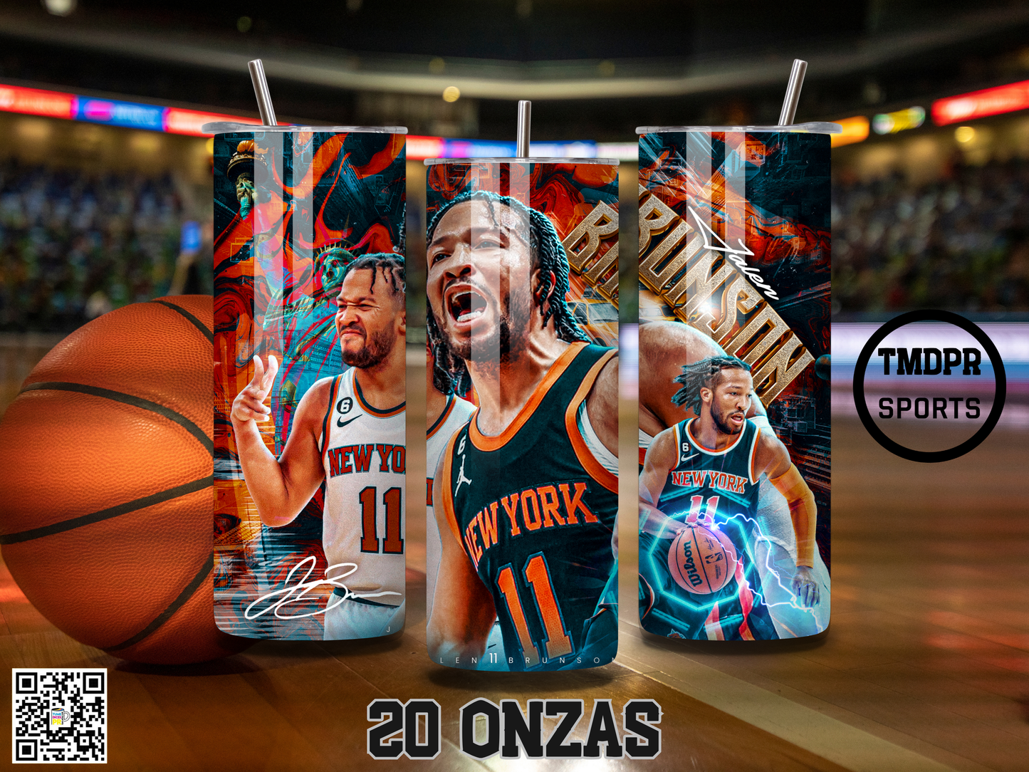 BALONCESTO 3 Skinny Tumbler