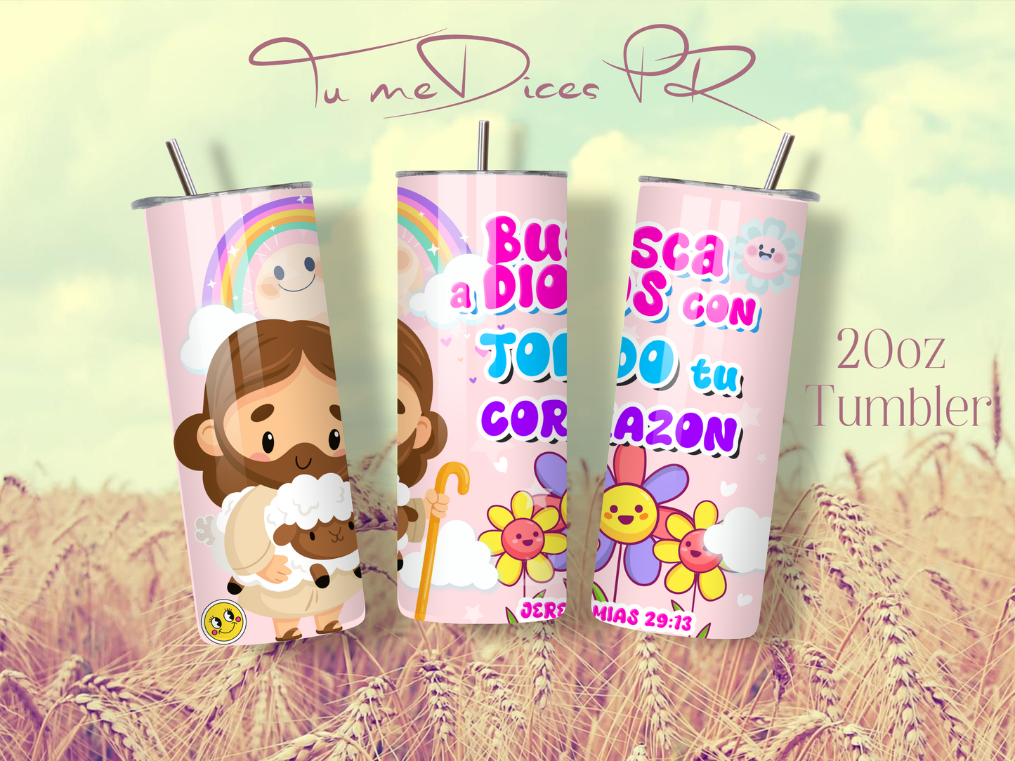 CRISTIANOS Skinny Tumbler