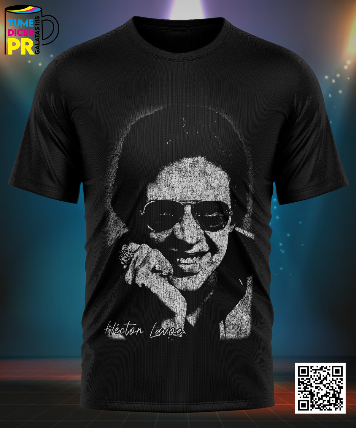 Camiseta HECTOR LAVOE | Algodón y poliéster | Tallas S–XL