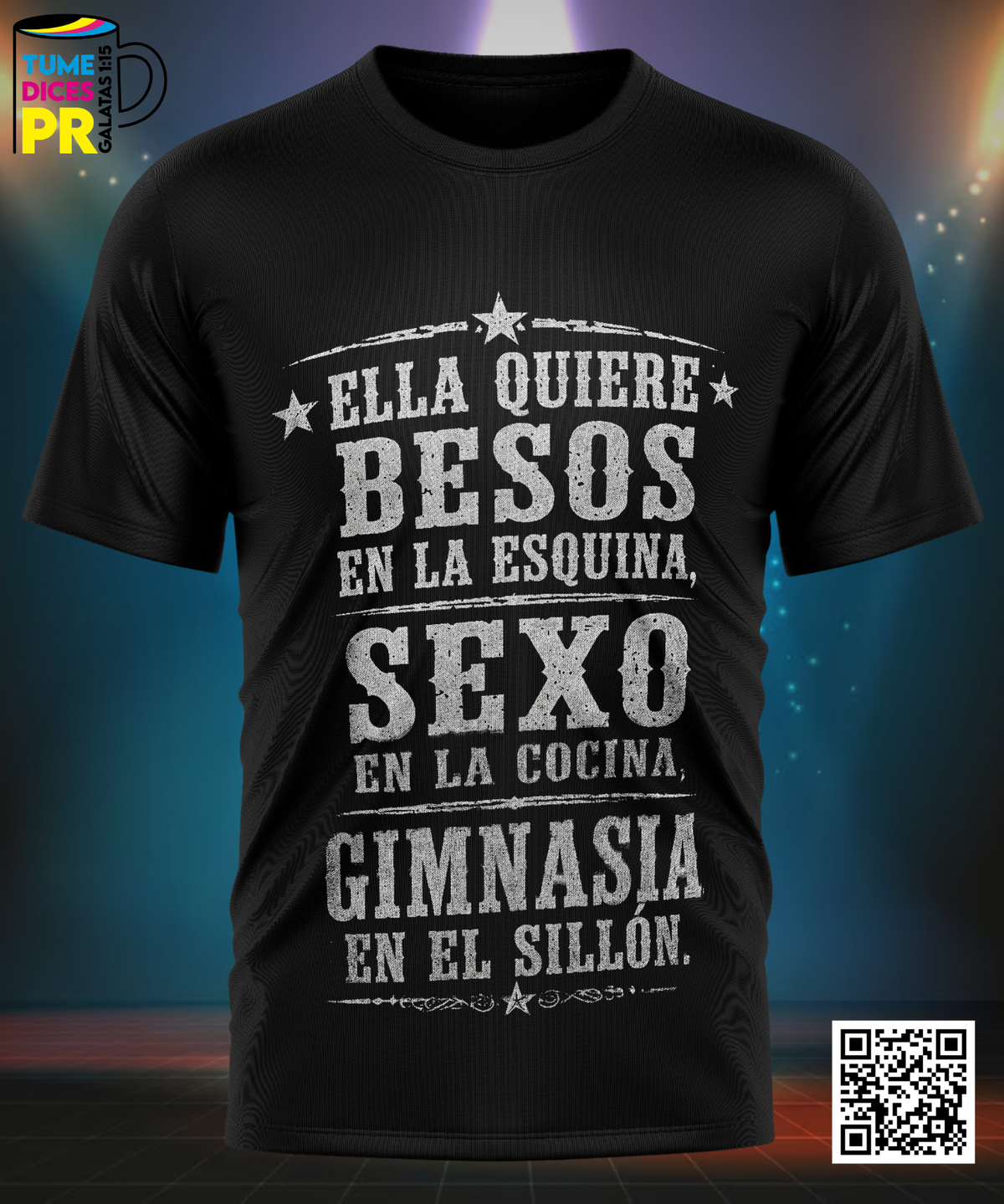 Camiseta ARJONA | Algodón y poliéster | Tallas S–XL