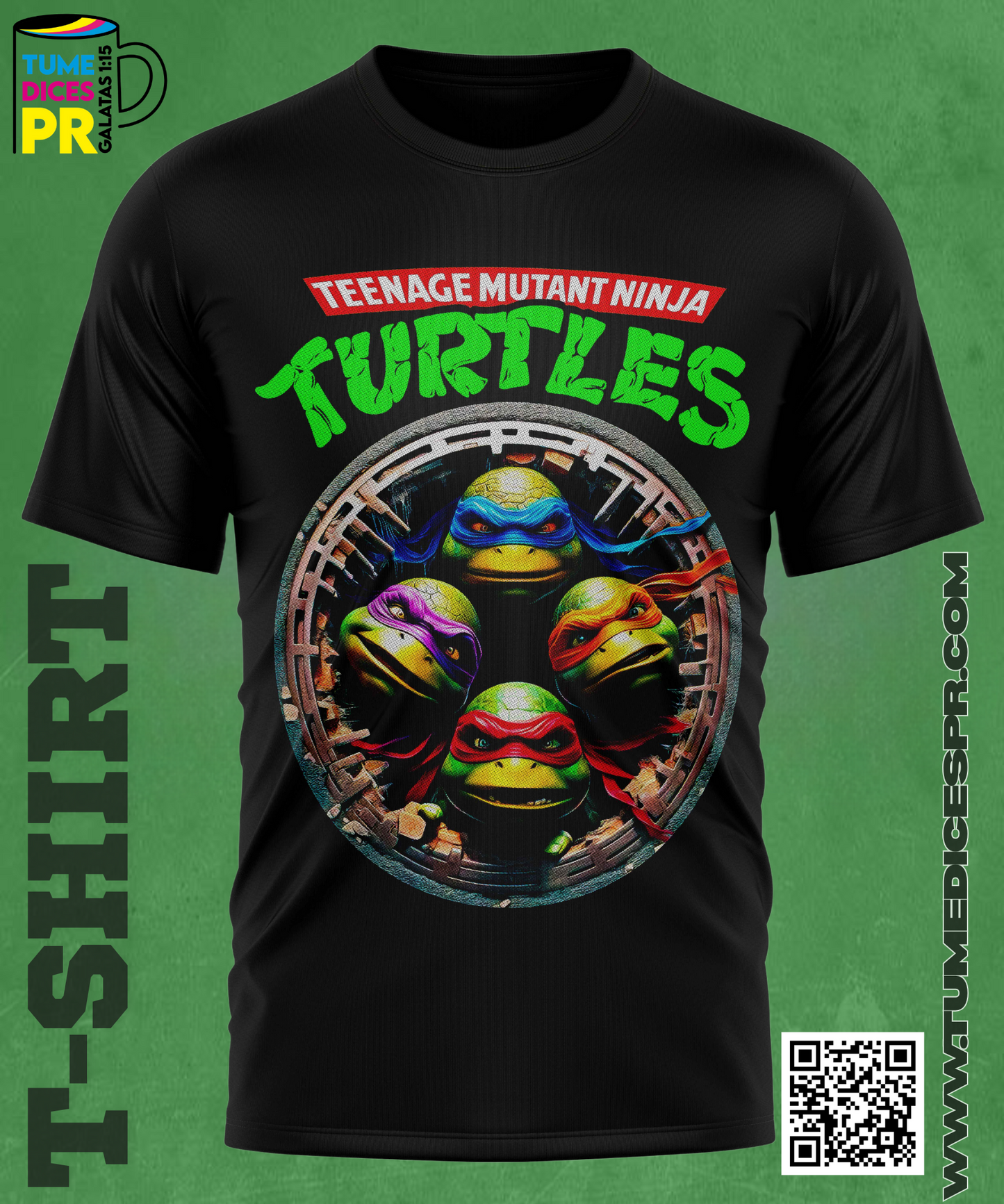 Camiseta NINJA TURTLES