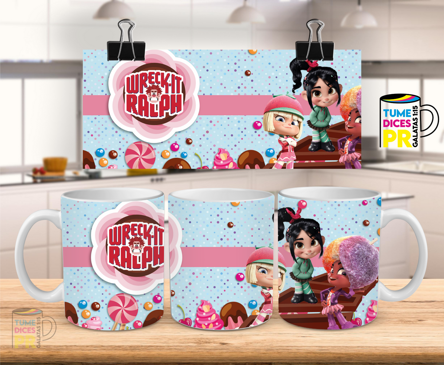 Taza Wreck-it Ralph