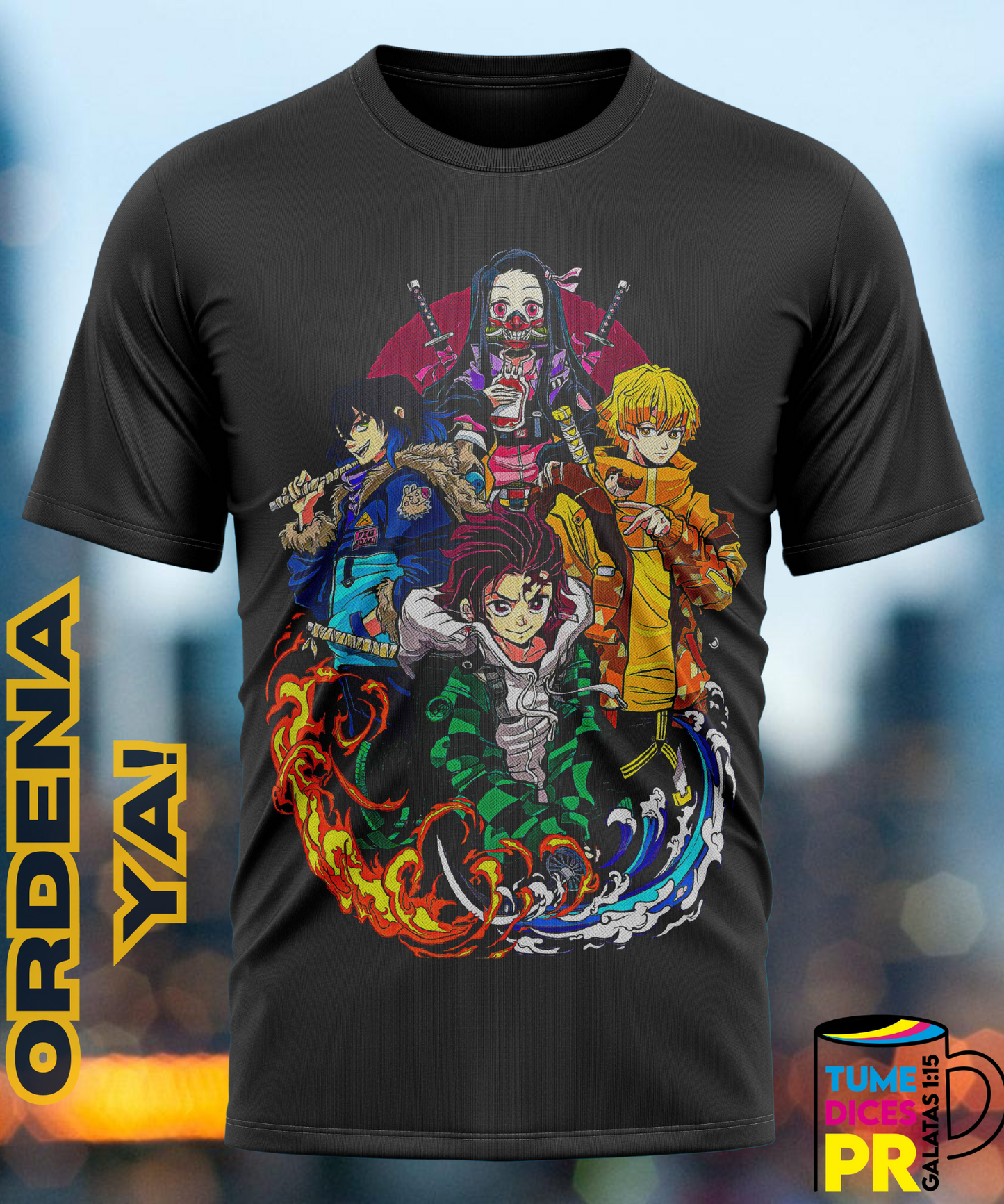 Camiseta ANIME Semitono 1