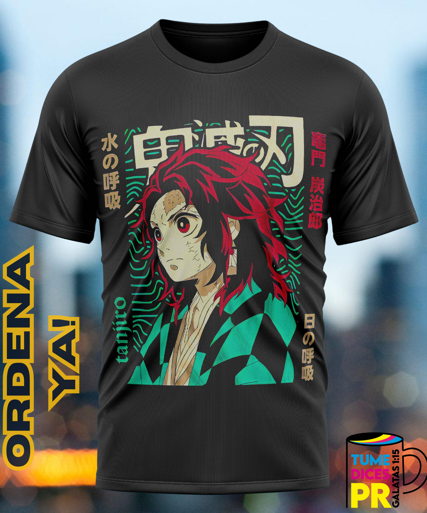 Camiseta ANIME Semitono 1