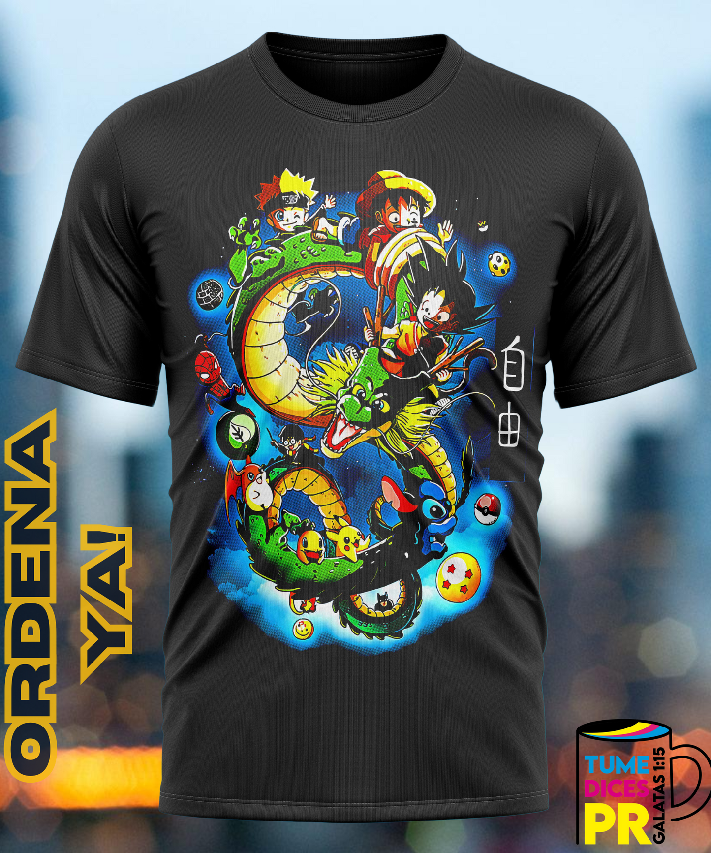 Camiseta ANIME Semitono 2