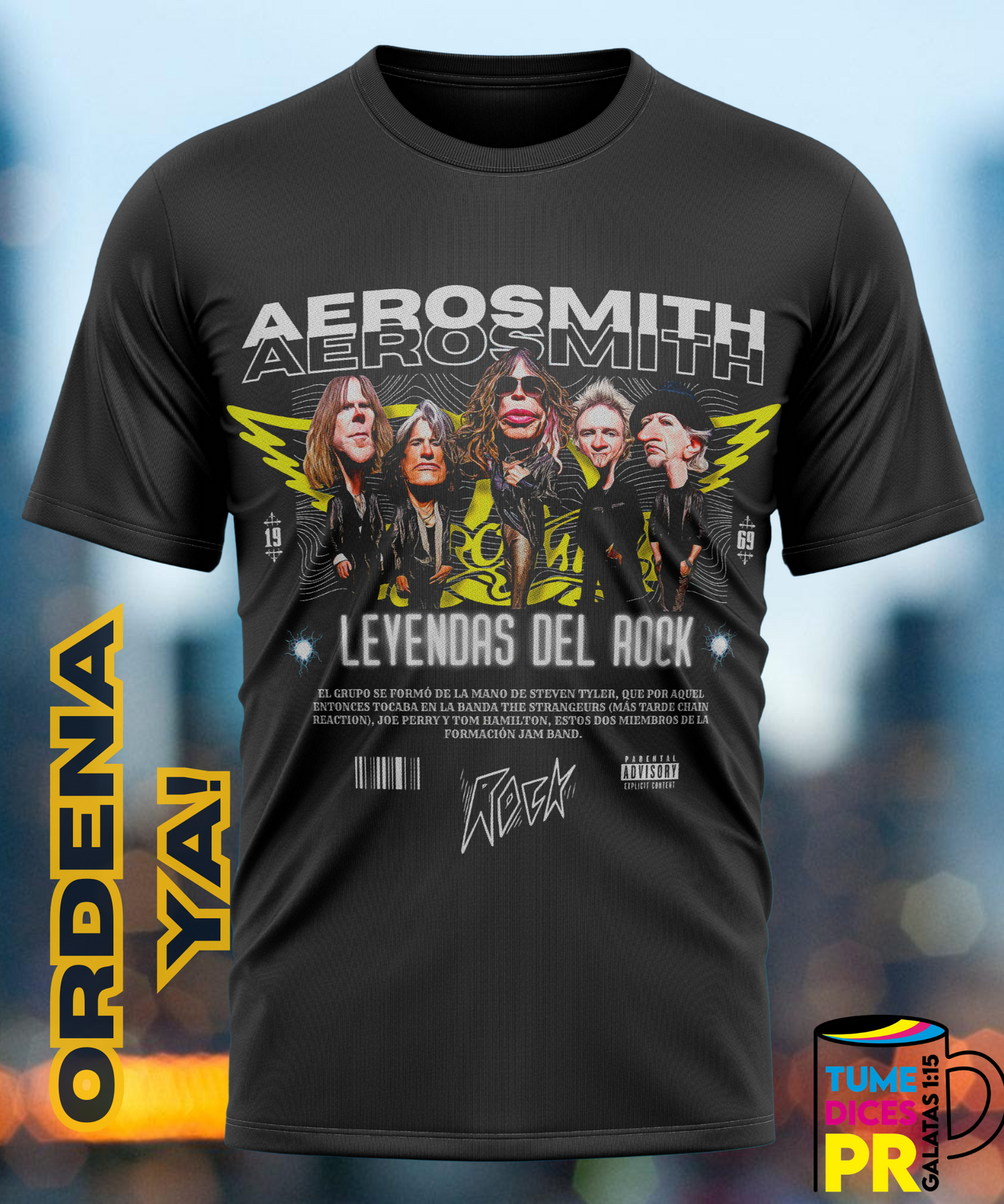 AEROSMITH Camiseta