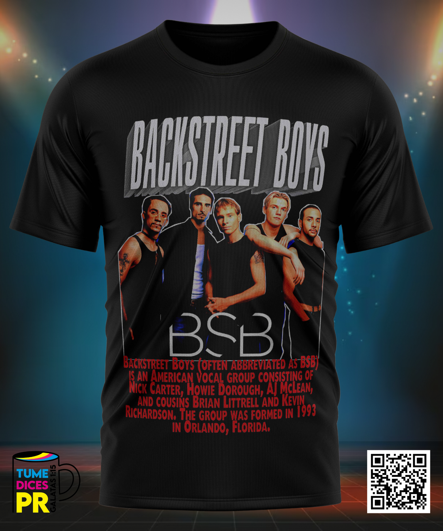 BACKSTREETS BOYS Camiseta