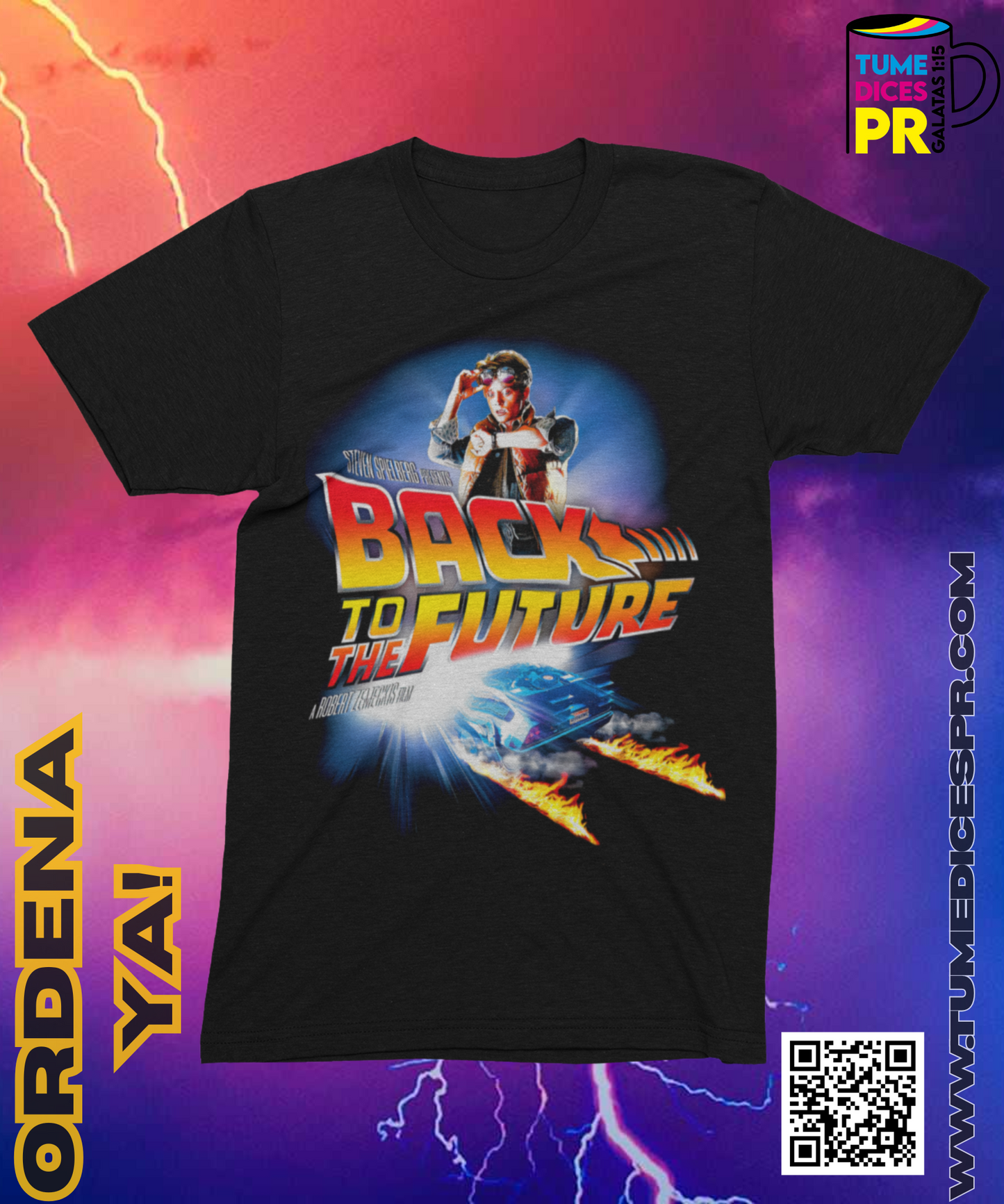 Camiseta BACK TO THE FUTURE