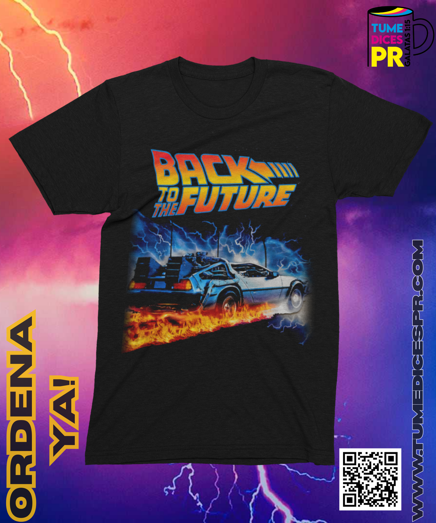 Camiseta BACK TO THE FUTURE