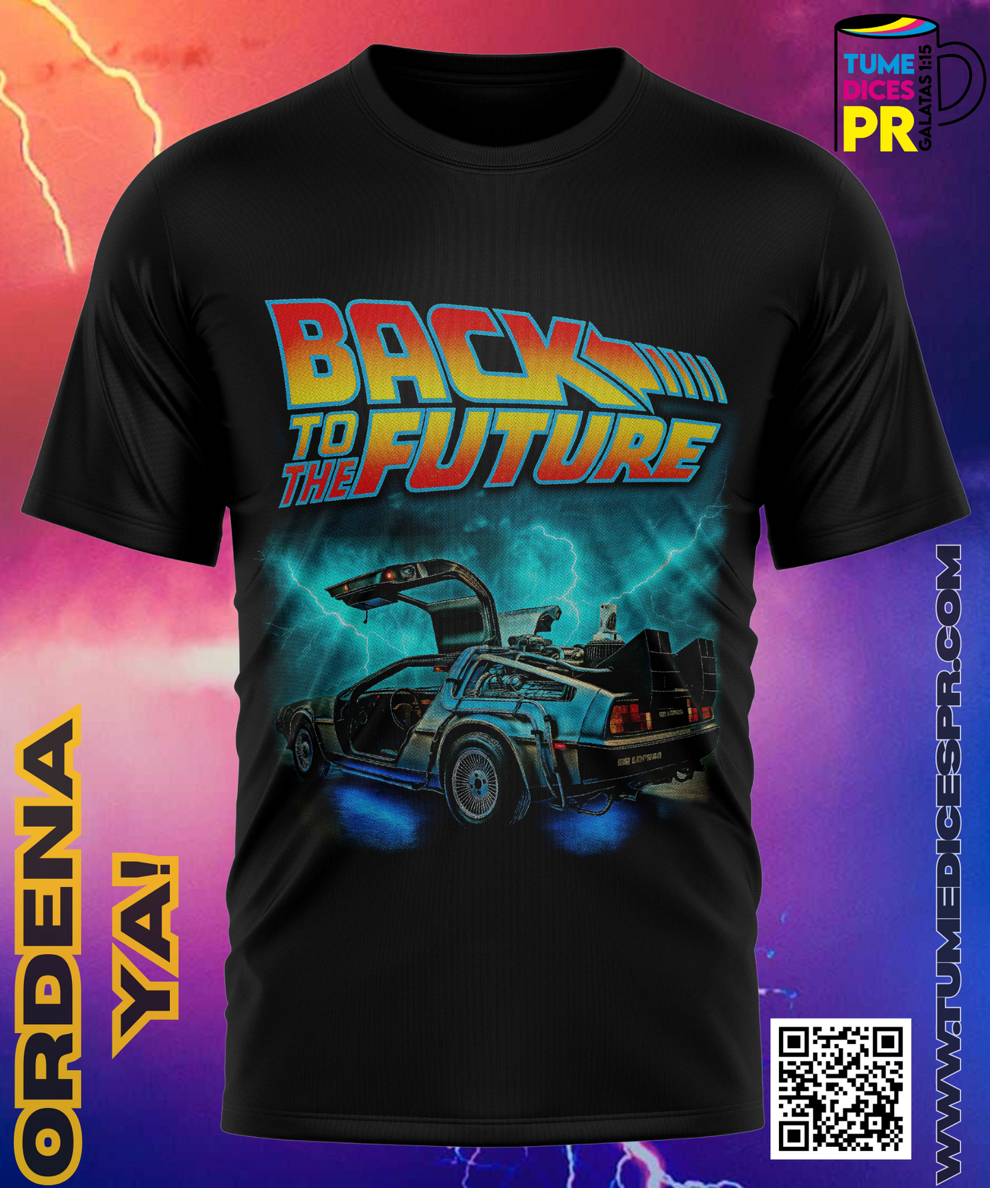 Camiseta BACK TO THE FUTURE