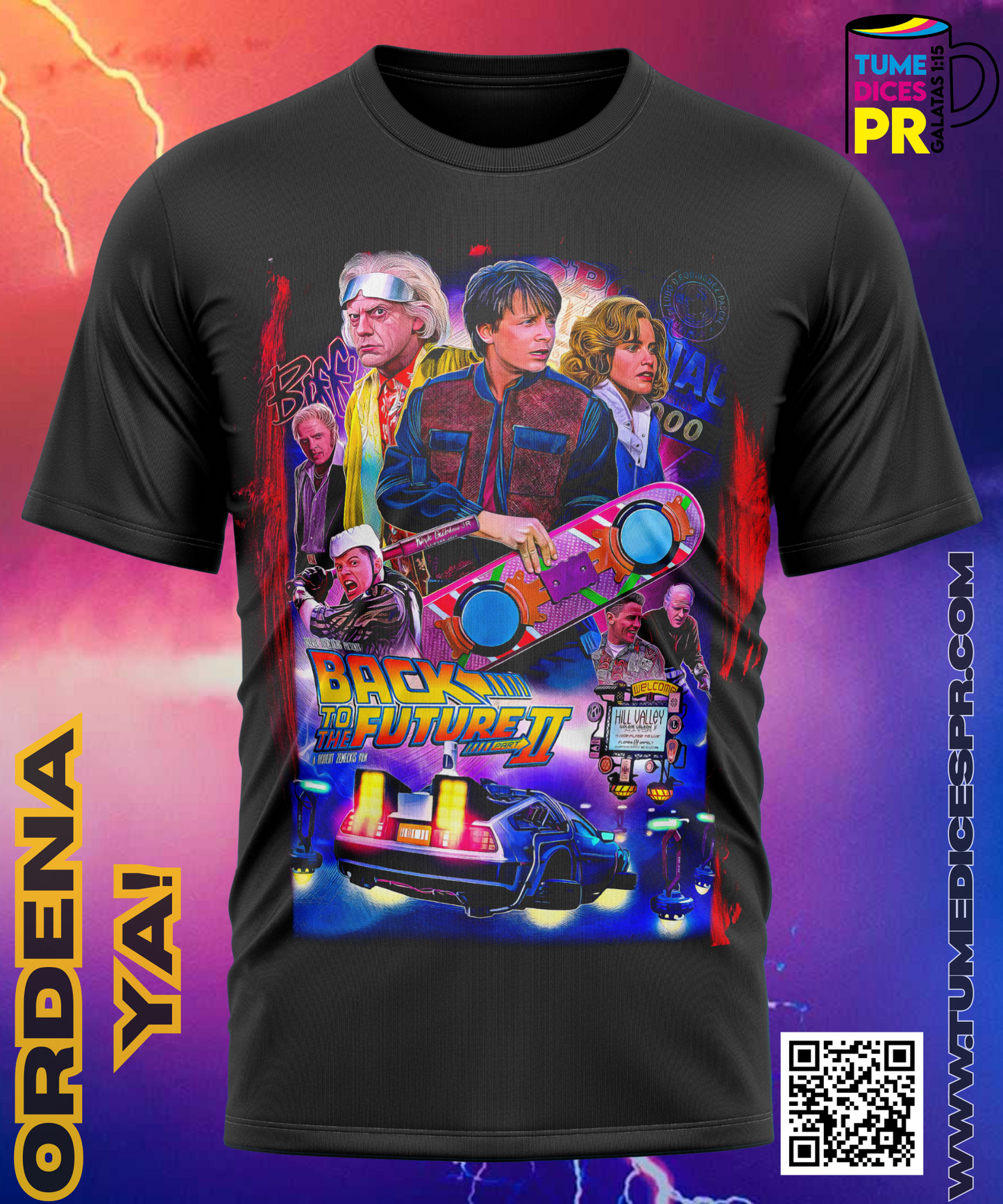 Camiseta BACK TO THE FUTURE