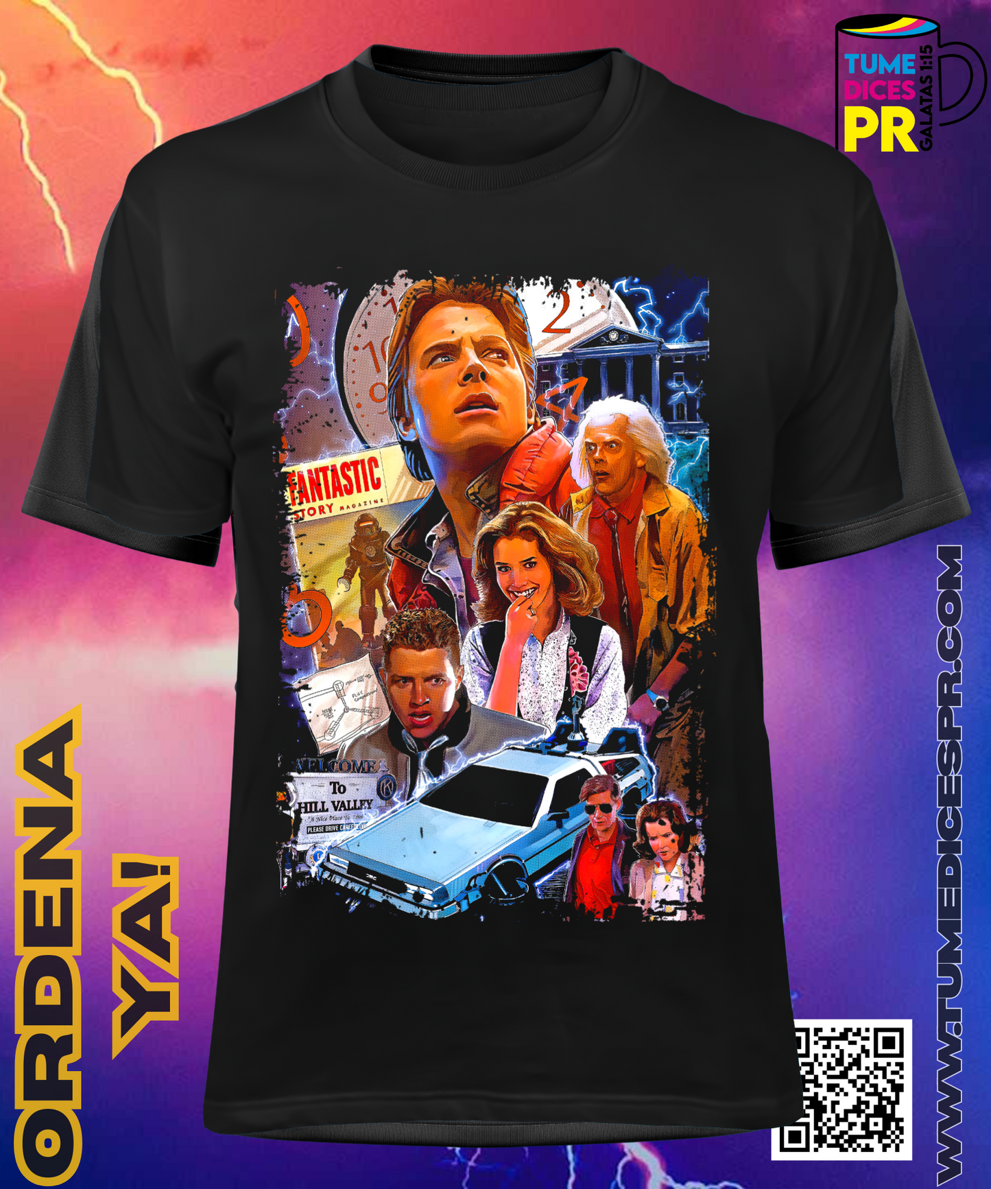 Camiseta BACK TO THE FUTURE