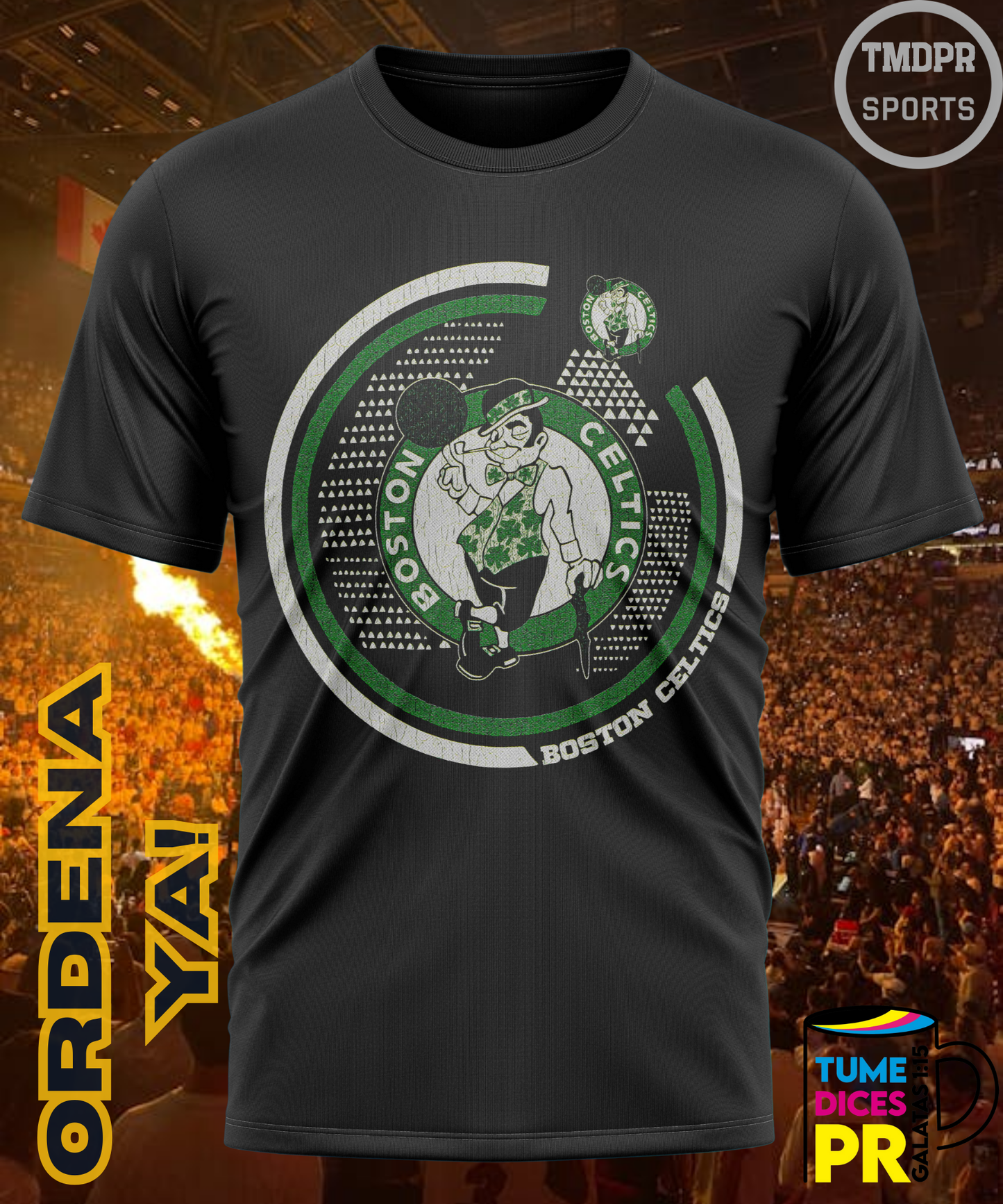 Camiseta semitono NBA BOSTON CELTICS