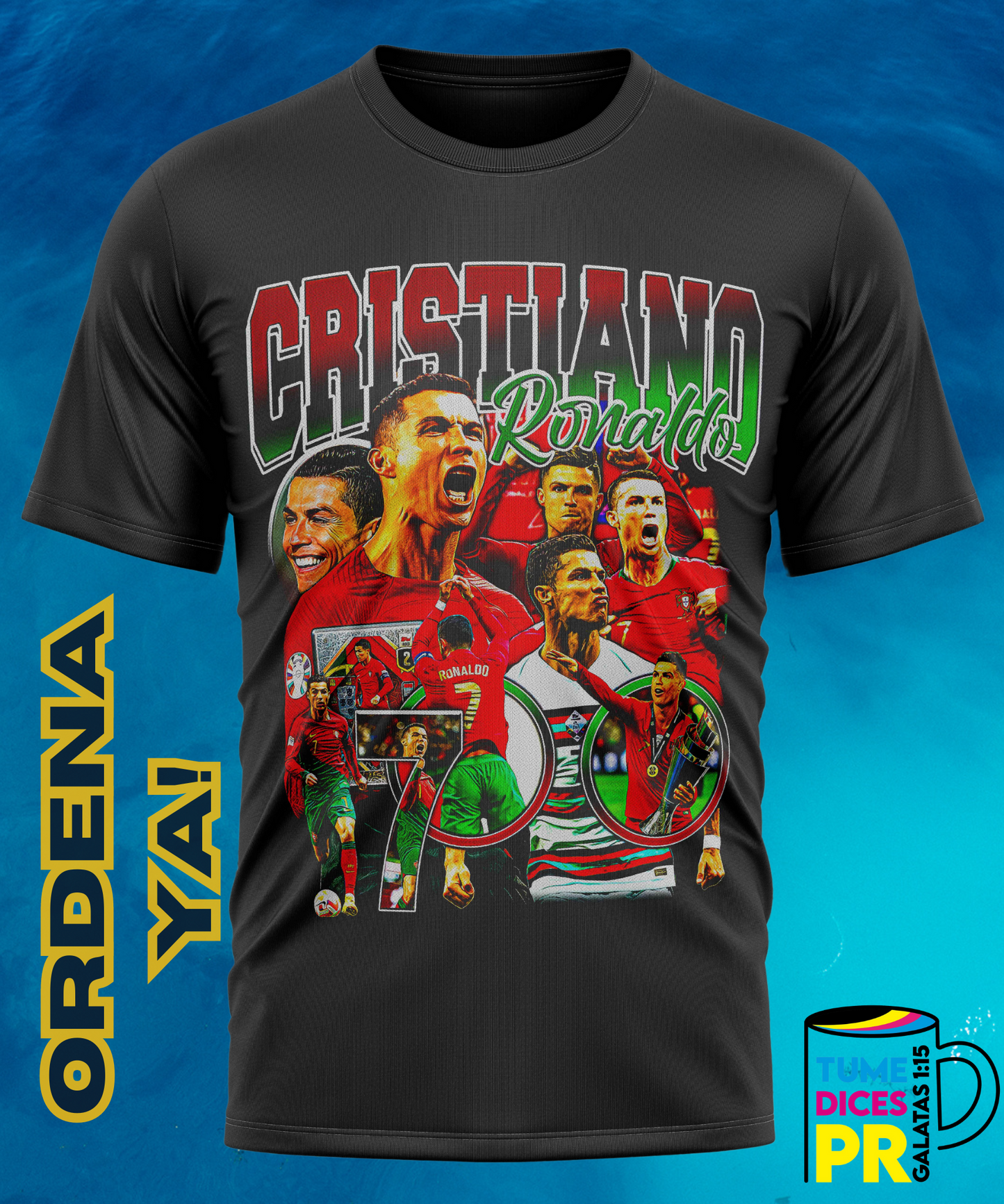 Camiseta semitono FÚTBOL 3