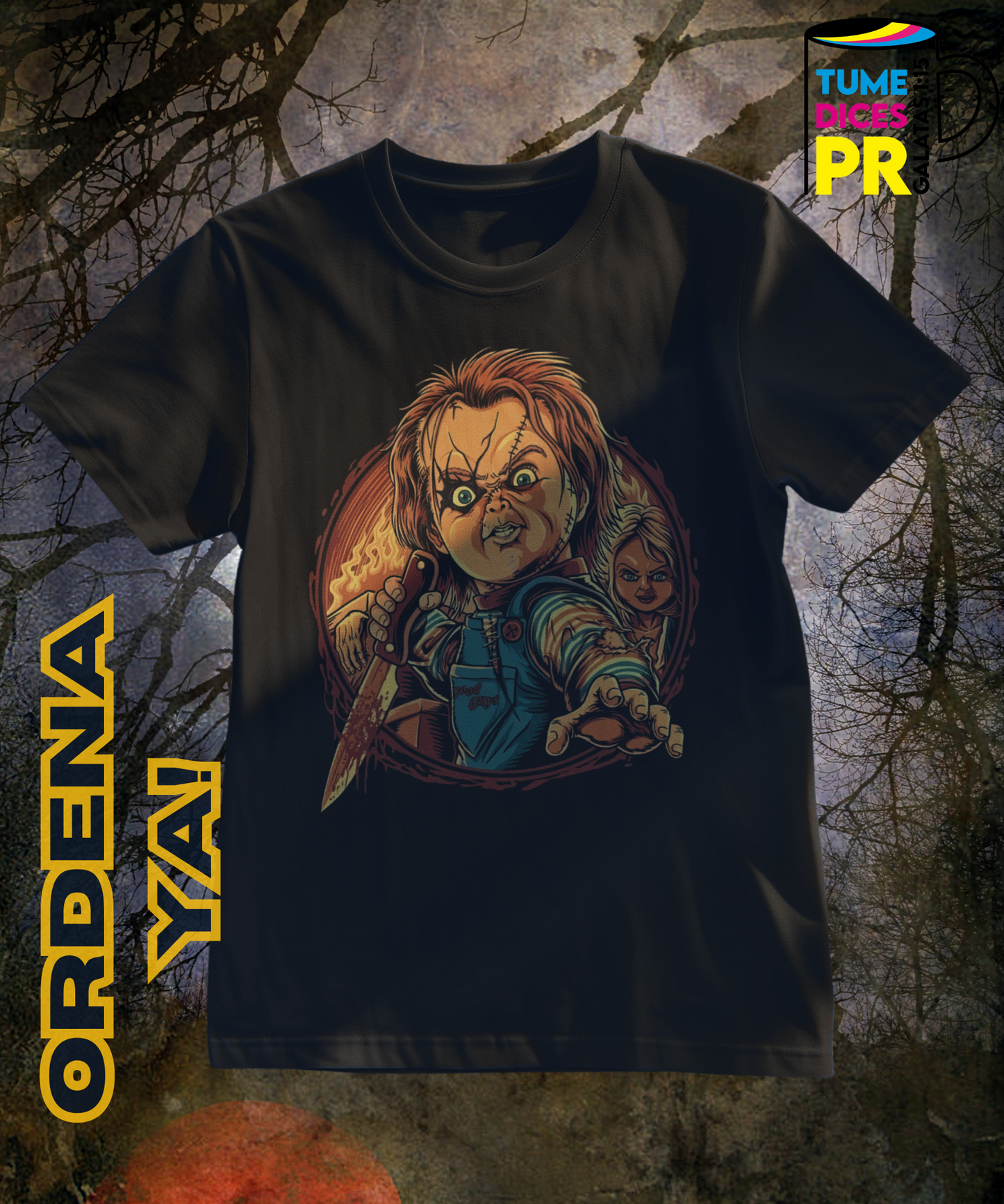 Camiseta PELICULAS HALLOWEEN