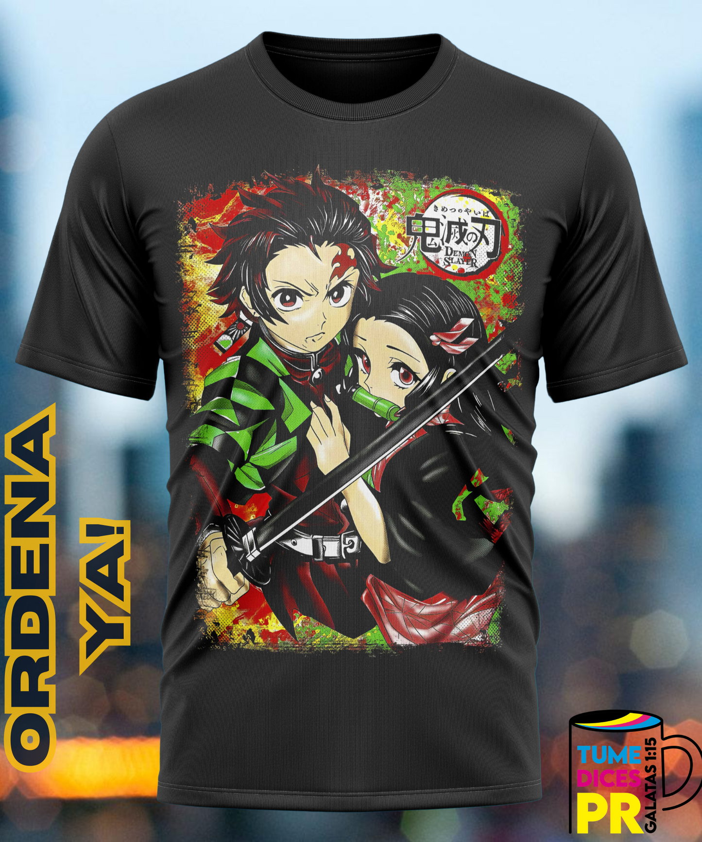 Camiseta ANIME Semitono 3