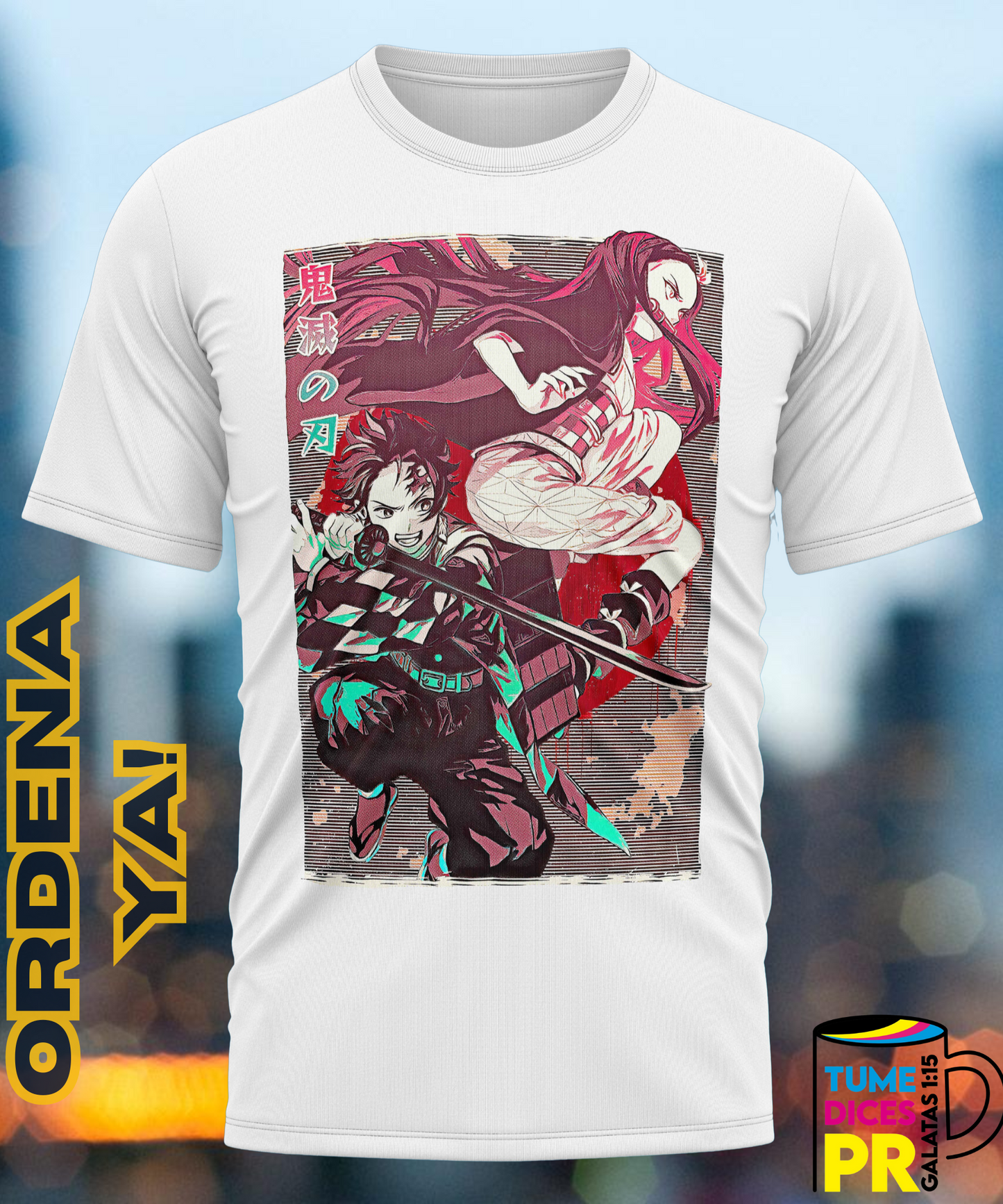 Camiseta ANIME Semitono 3