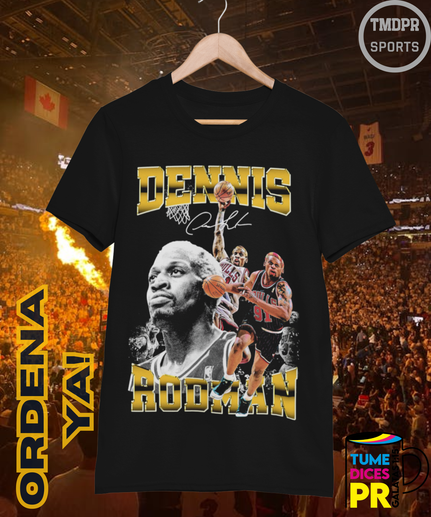 Camiseta semitono NBA CHICAGO BULLS