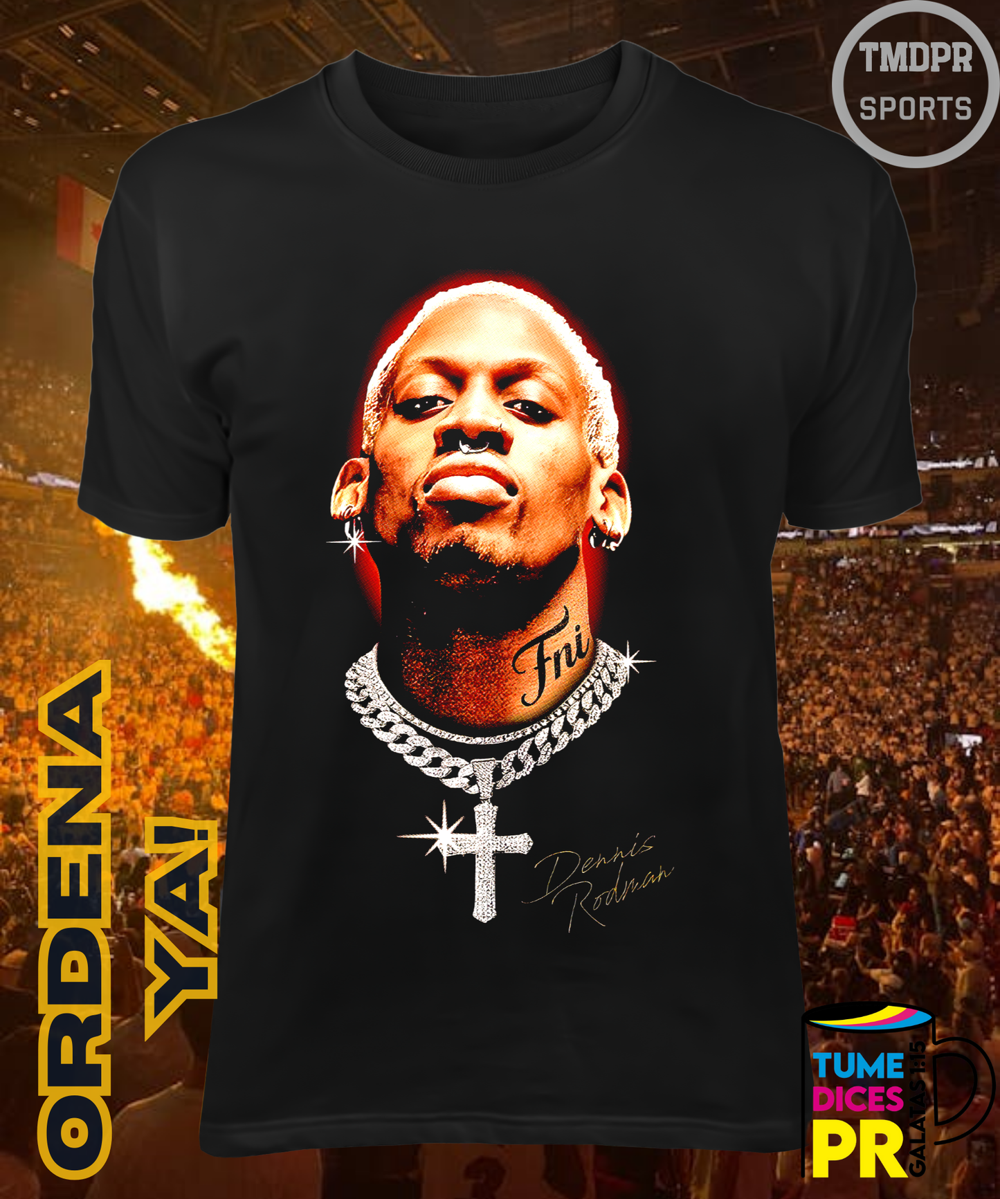 Camiseta semitono NBA CHICAGO BULLS