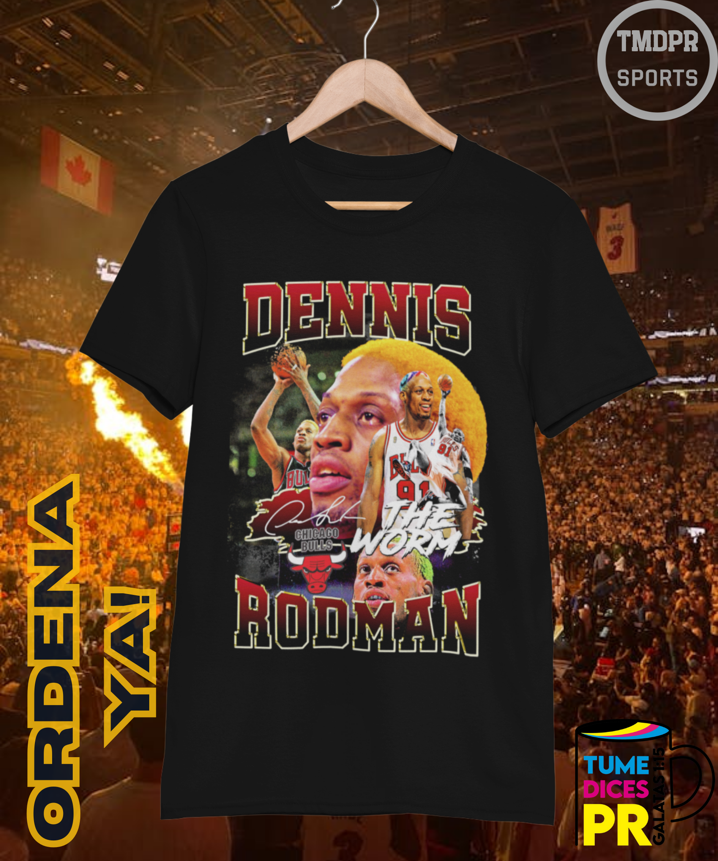 Camiseta semitono NBA CHICAGO BULLS