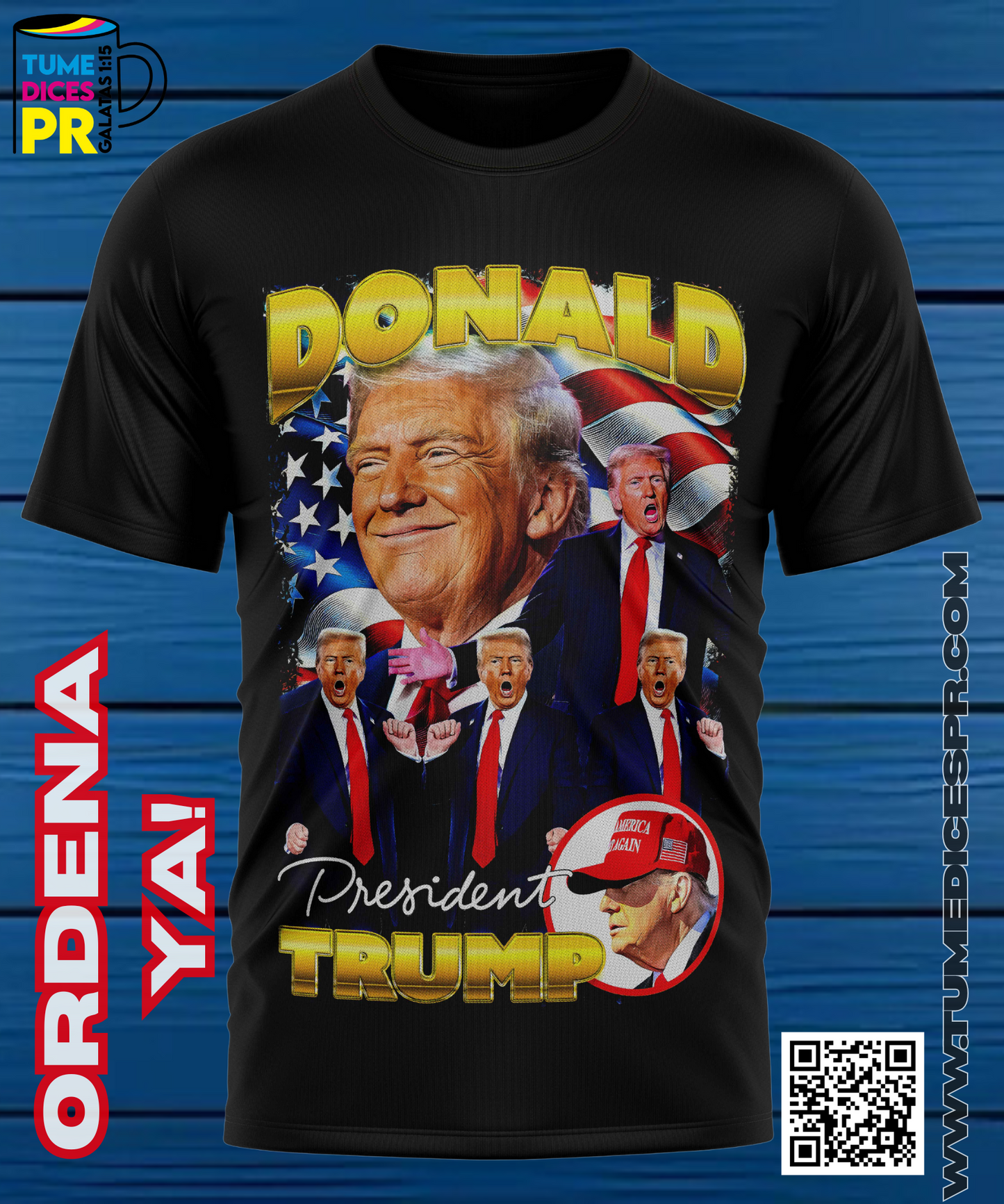 Camiseta DONALD TRUMP