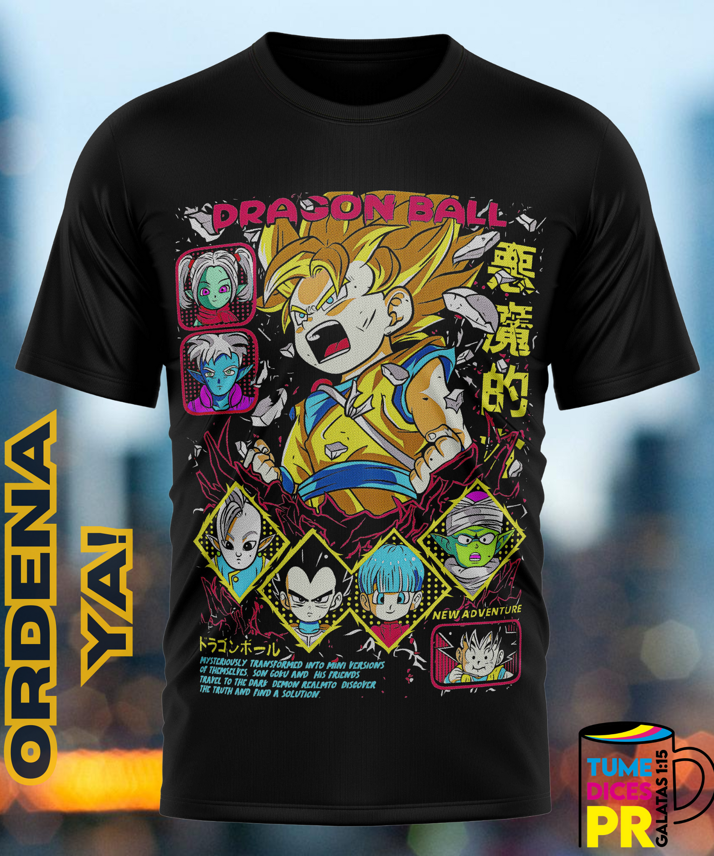 Camiseta ANIME Semitono 4