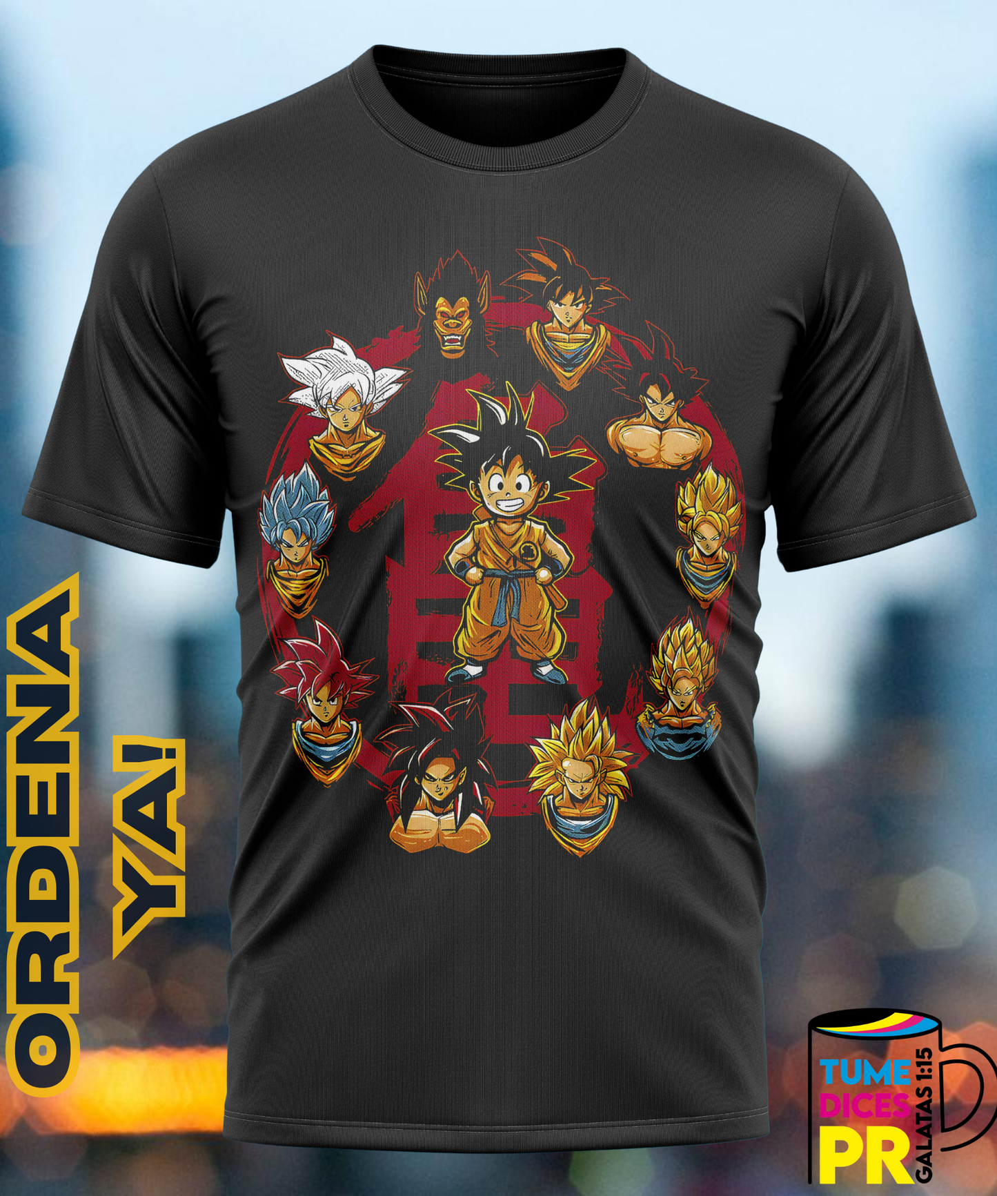 Camiseta ANIME Semitono 4