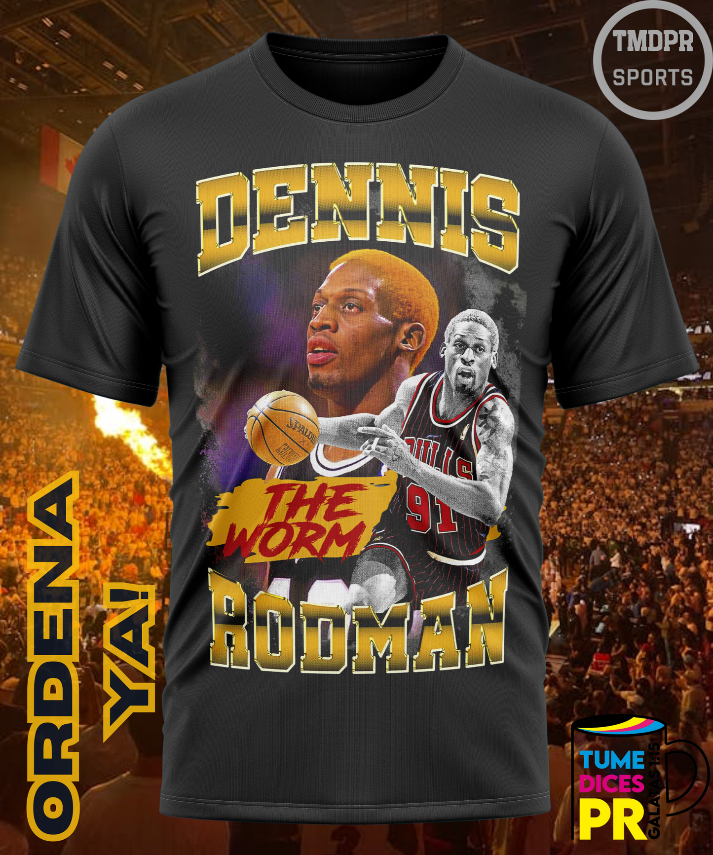Camiseta semitono NBA CHICAGO BULLS