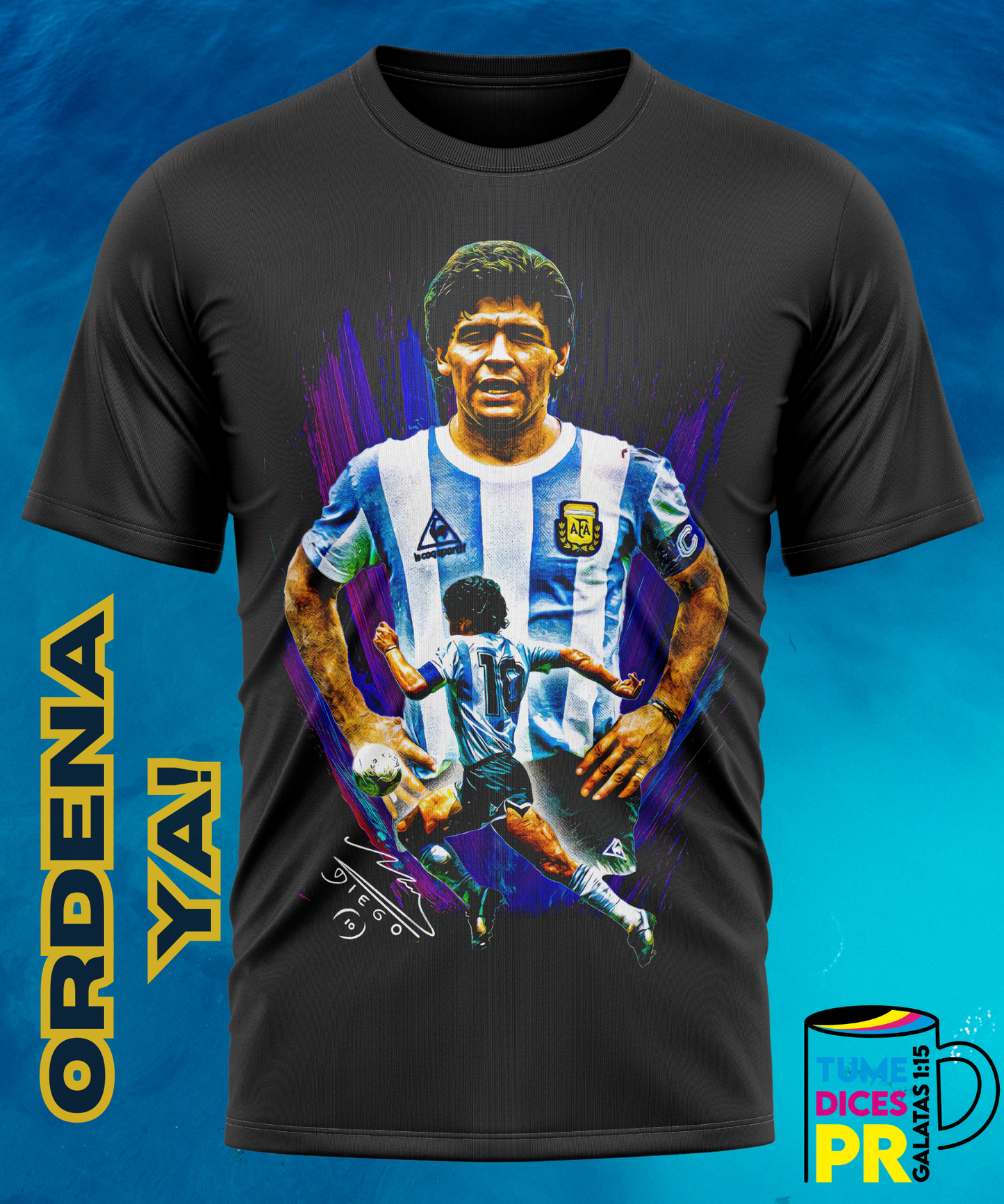 Camiseta semitono FÚTBOL 1