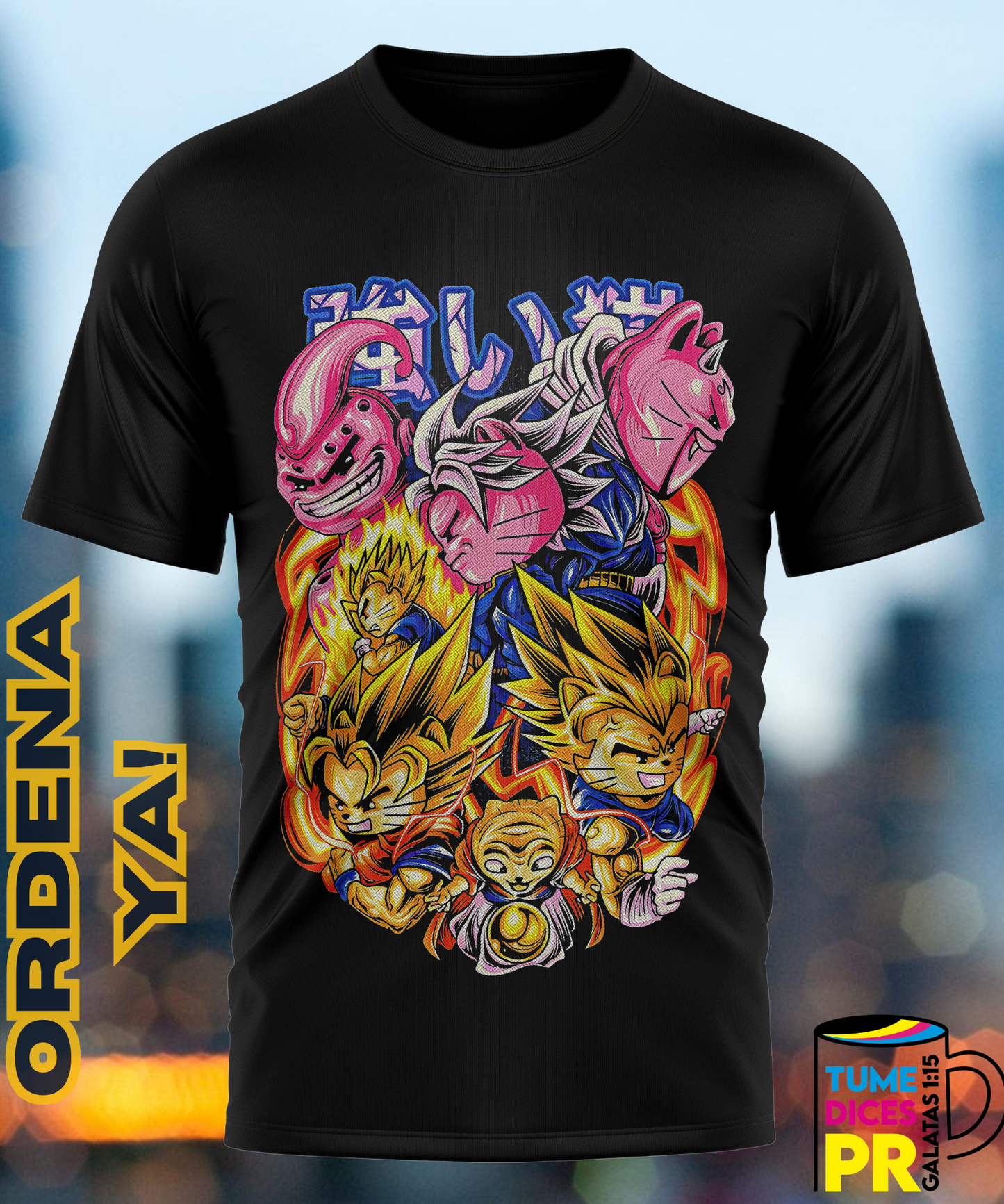 Camiseta ANIME Semitono 3