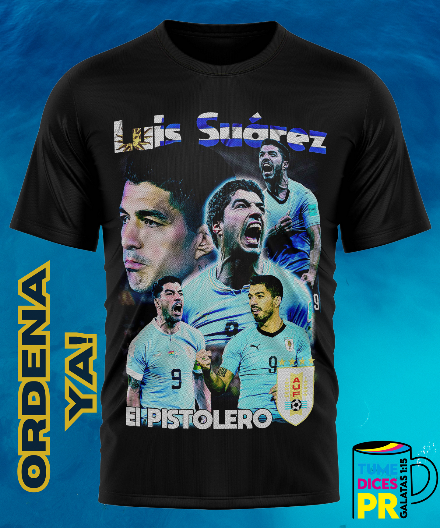 Camiseta semitono FÚTBOL 1