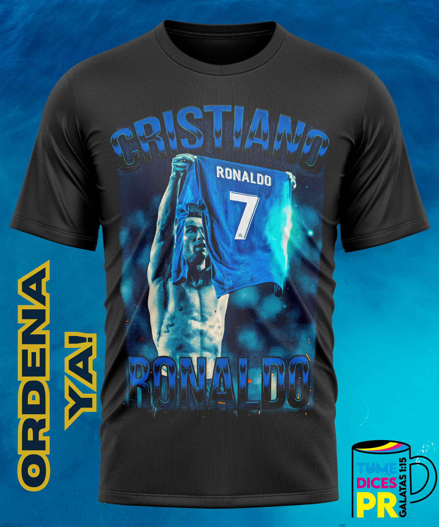 Camiseta semitono FÚTBOL 1