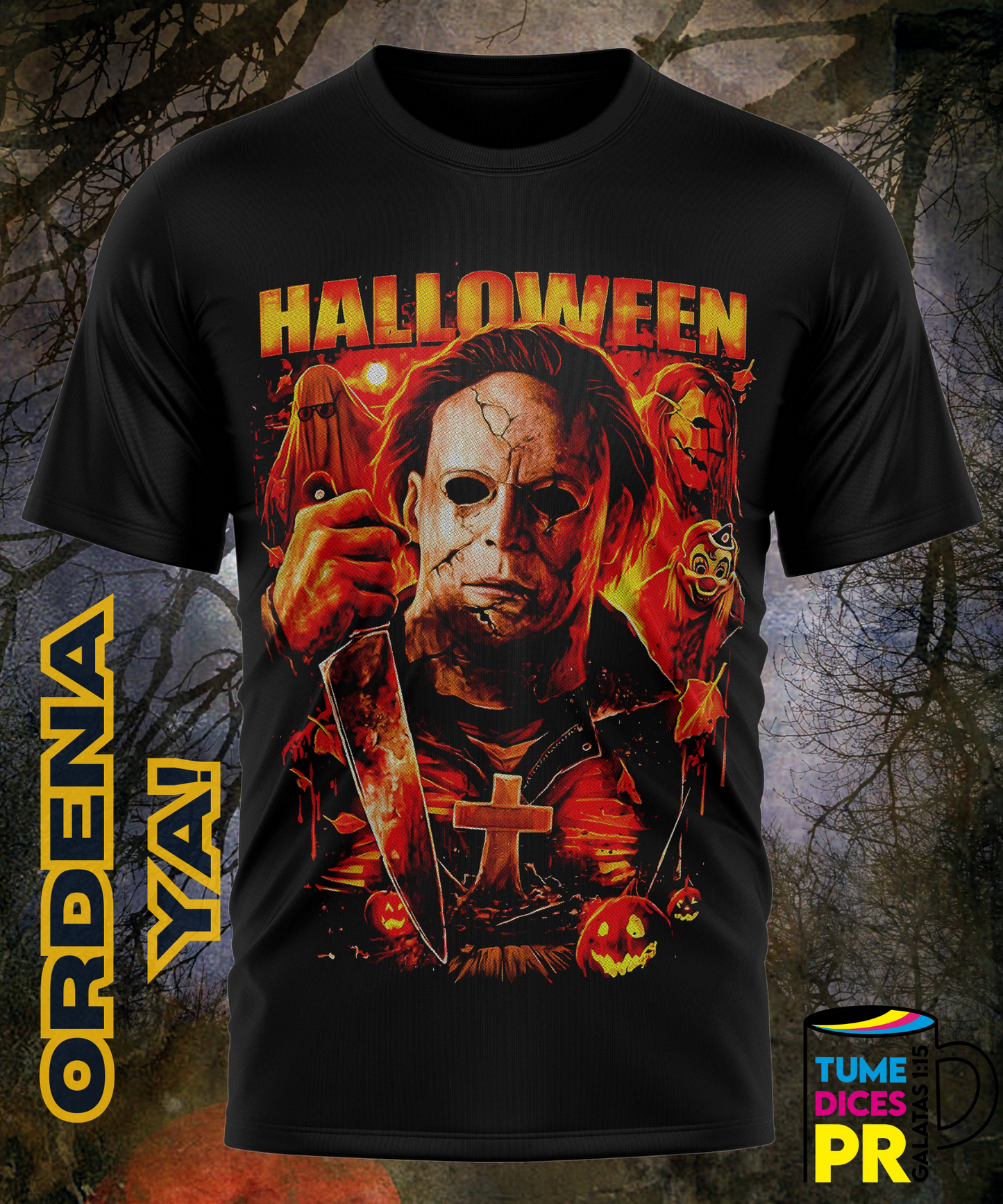 Camiseta PELICULAS HALLOWEEN