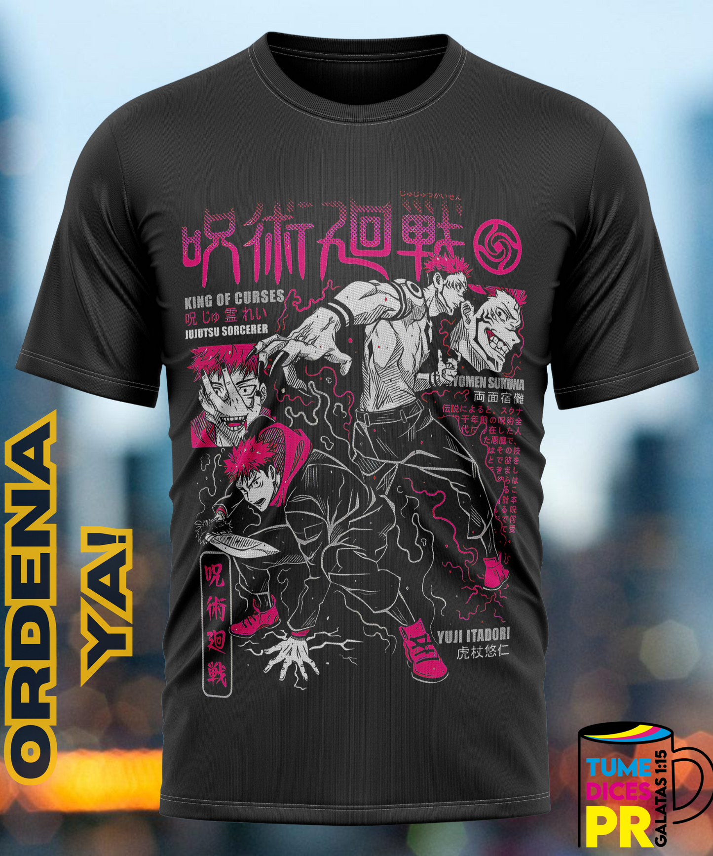 Camiseta ANIME Semitono 6