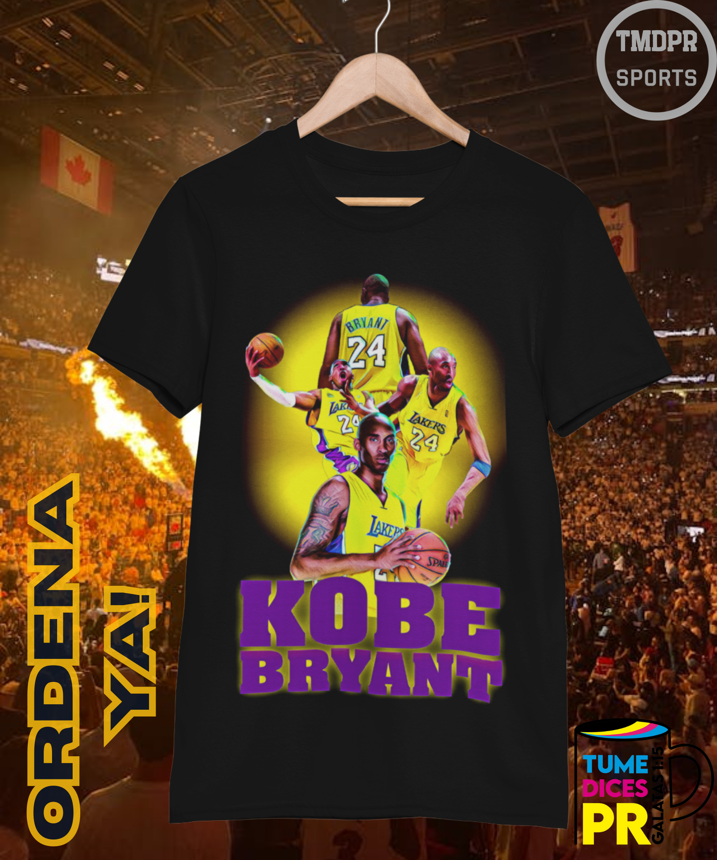 Camiseta semitono NBA LAKERS 2