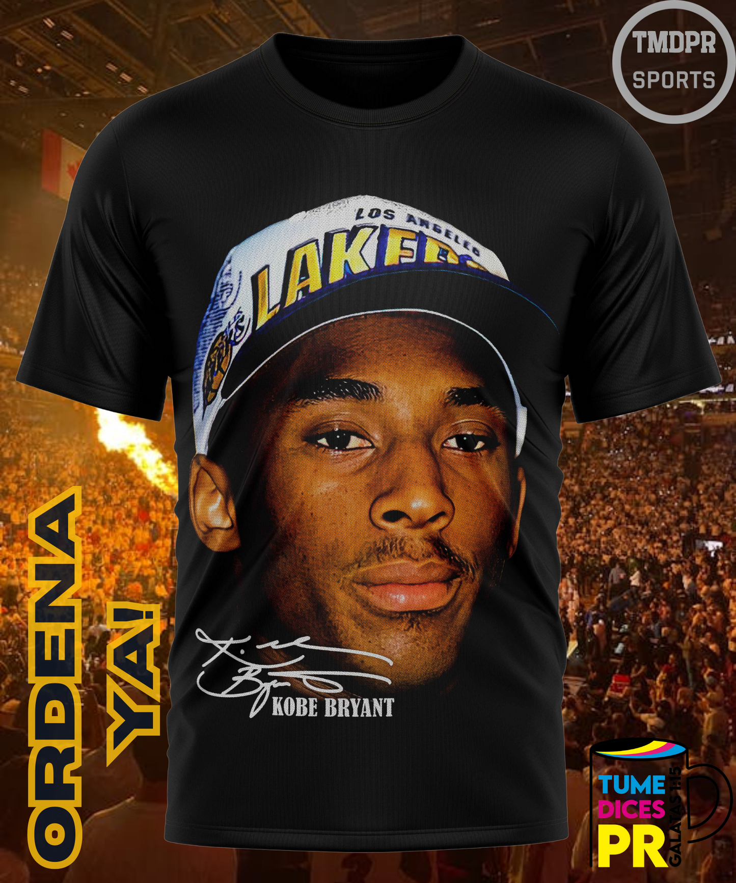 Camiseta semitono NBA LAKERS