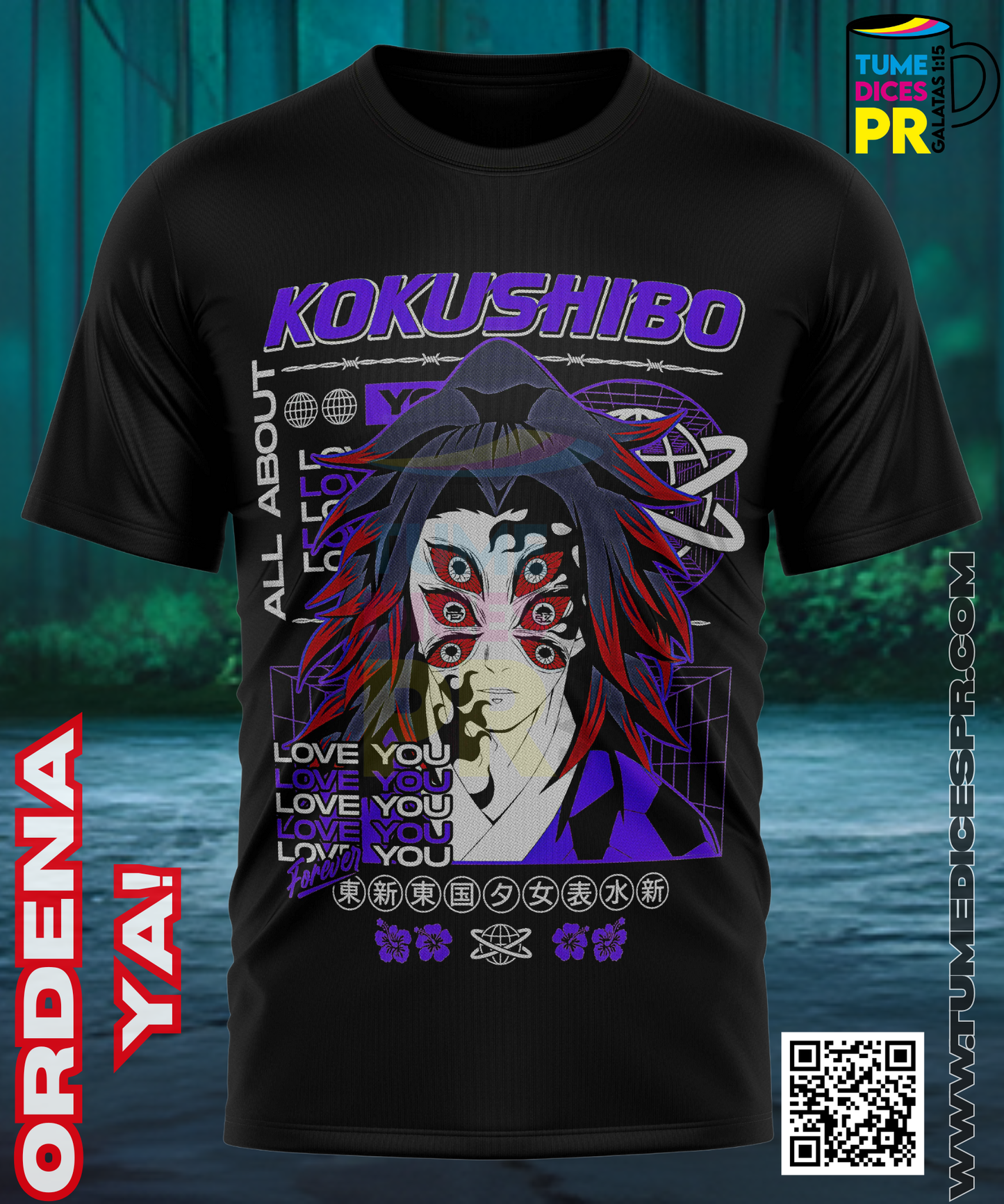 Camiseta Demon Slayer 2