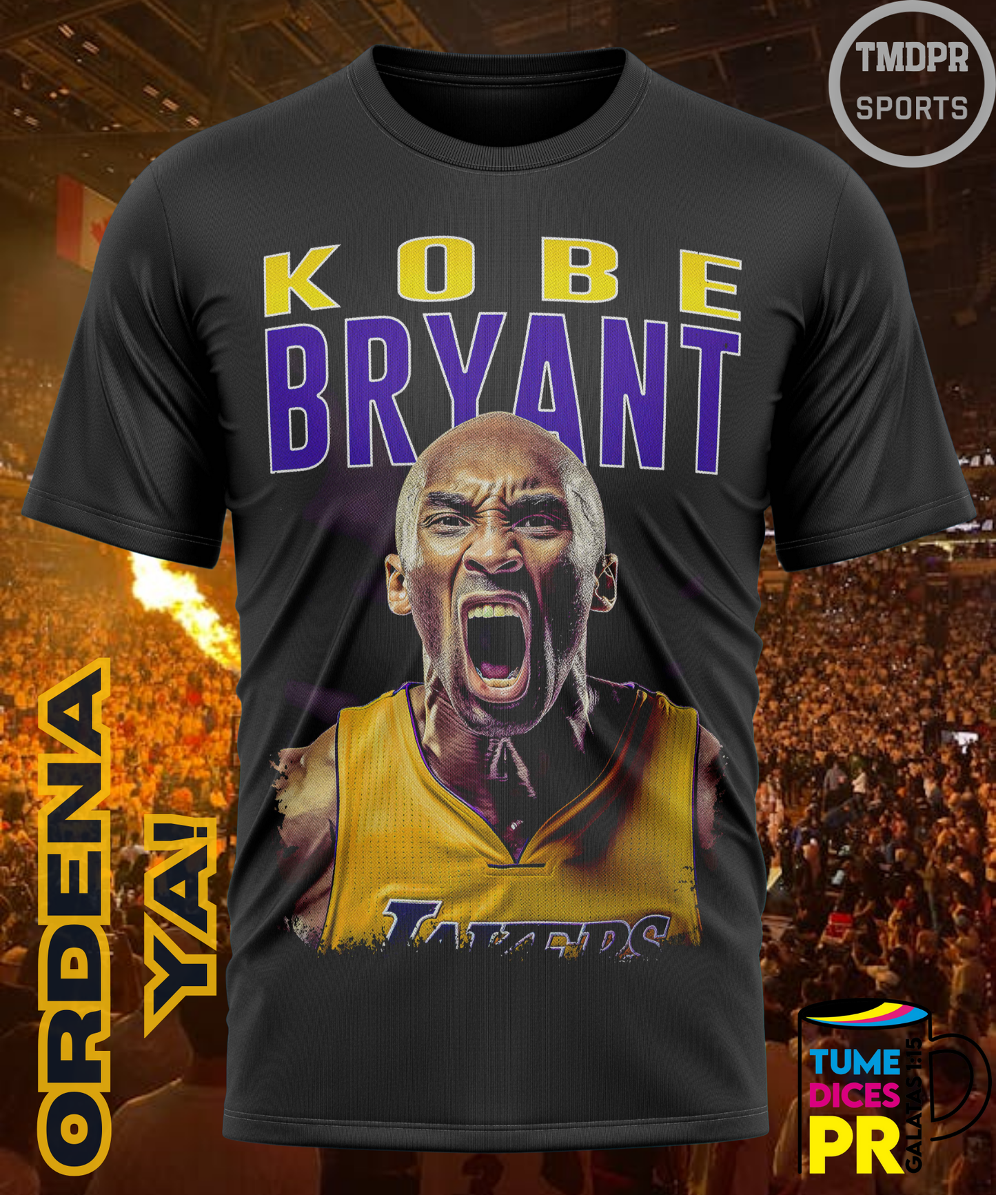 Camiseta semitono NBA LAKERS