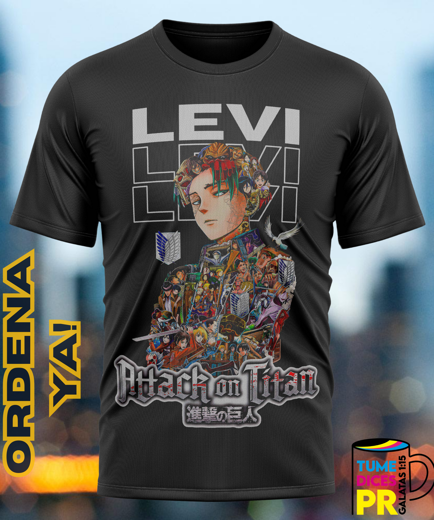 Camiseta ANIME Semitono 6