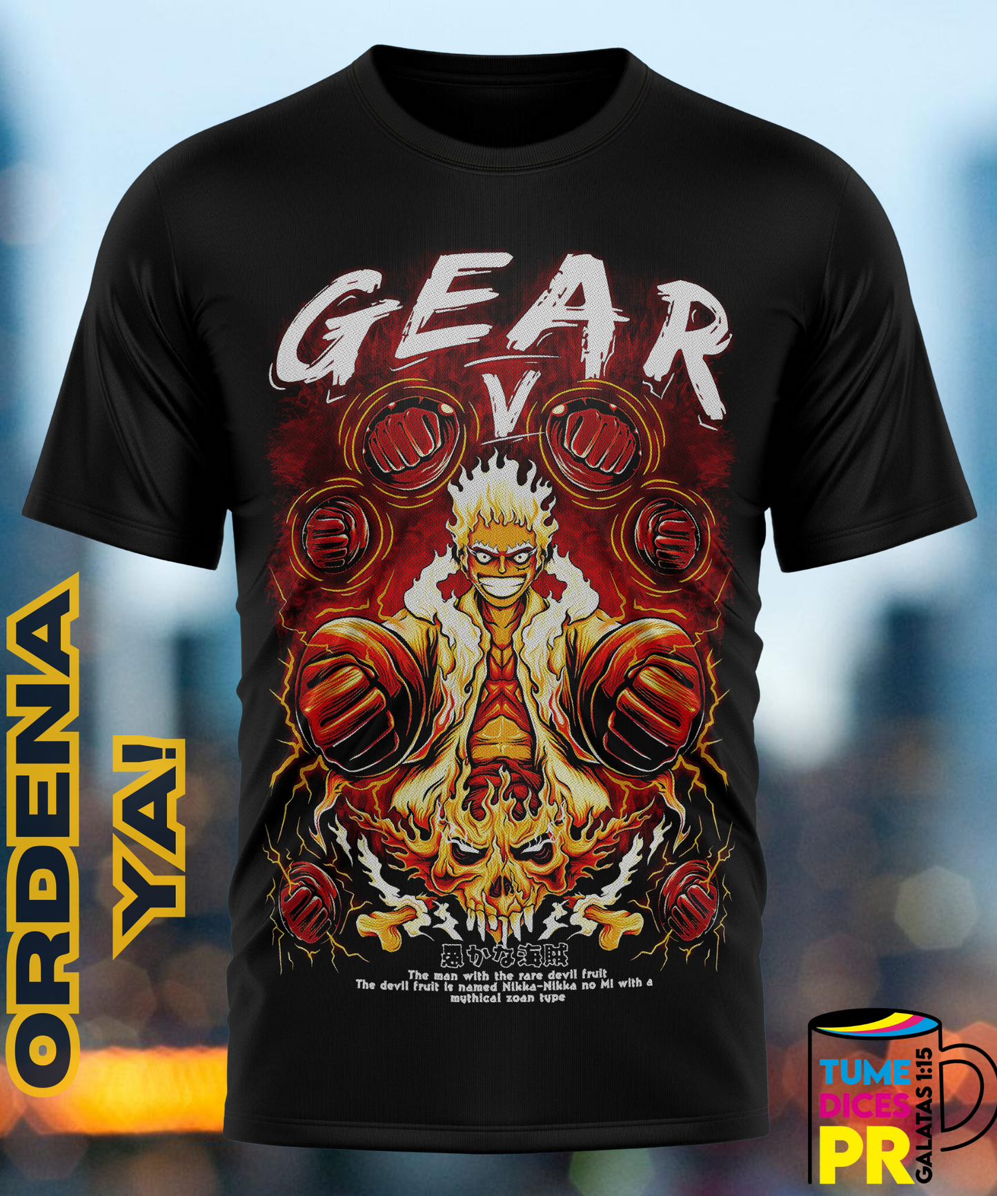 Camiseta ANIME Semitono 7